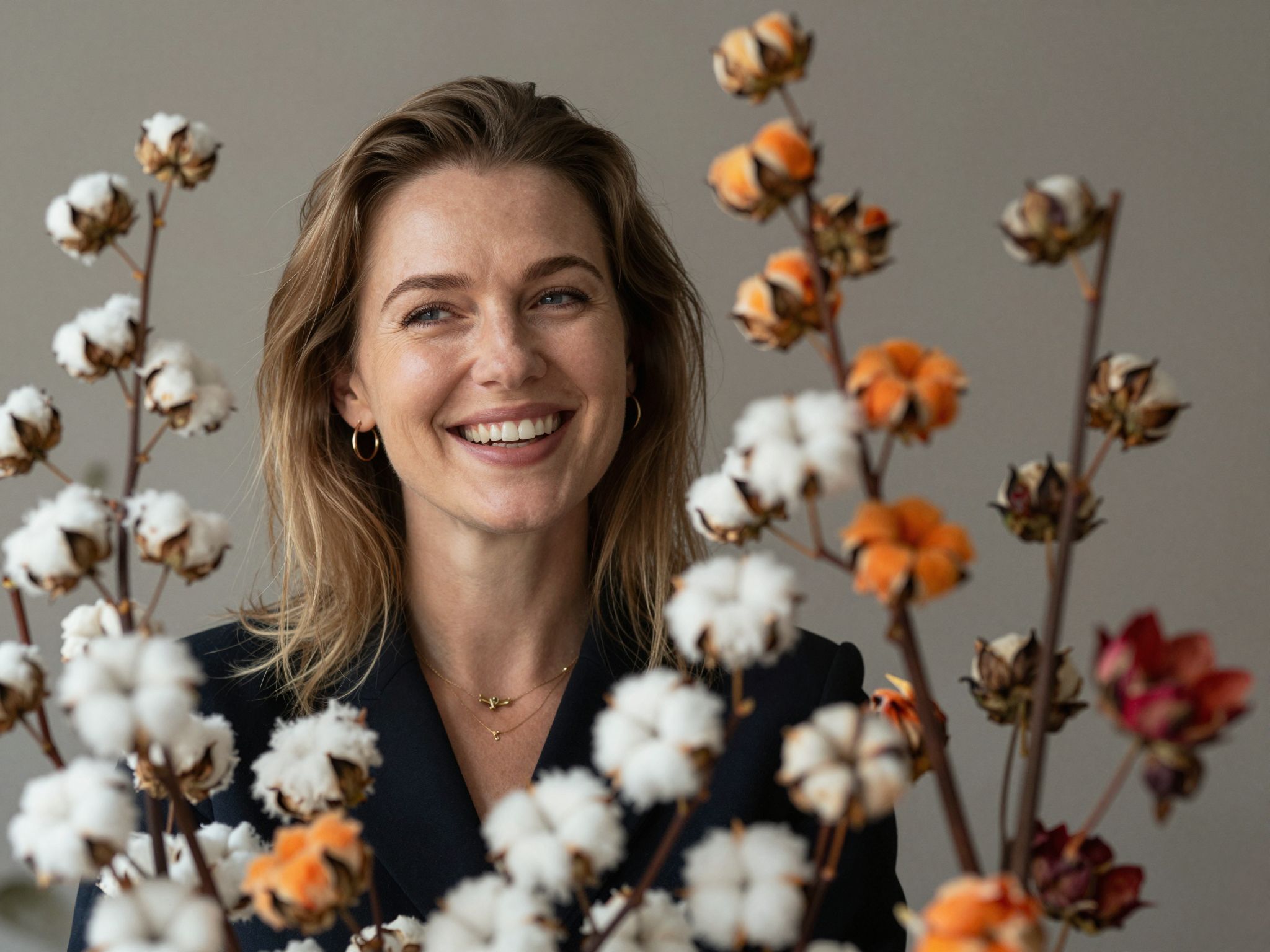 A színes gyapotvirágok álma szívet melengető örömöt és változatos érzelmek titkos táncát hozza el.