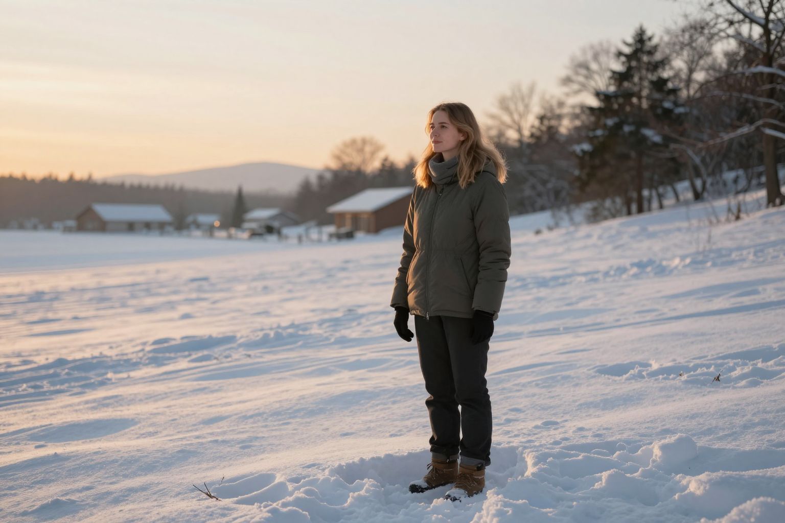 A tiszta hó álomban a lélek fehér papírként várja, hogy új álmok és vágyak szülessenek meg.