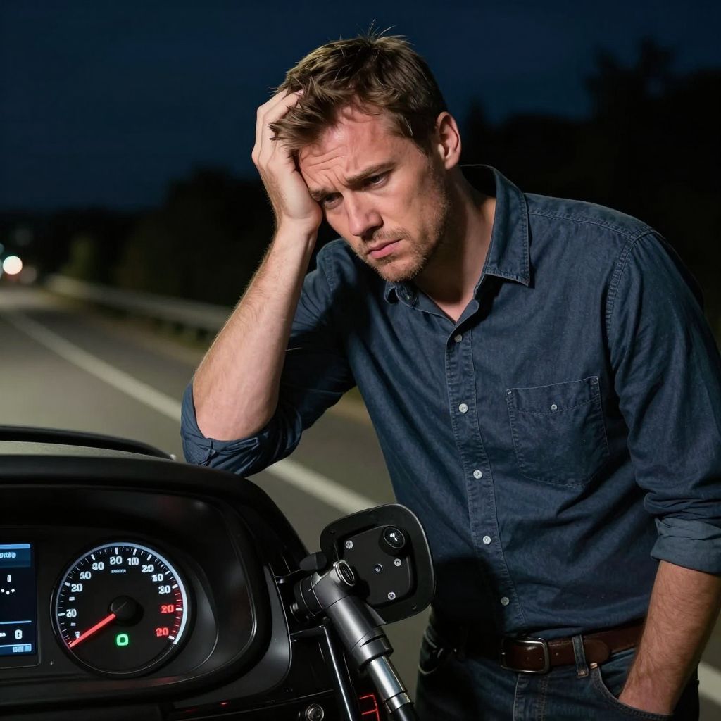 Az üzemanyag hiánya álomban a belső erő kimerülését és rejtett félelmeink titkos szorítását jelzi.