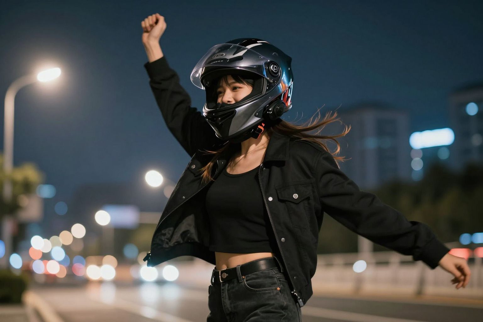 A bukósisakban táncolni álmodni a lelki védelem és a szabadság titokzatos egyensúlyát jelzi.