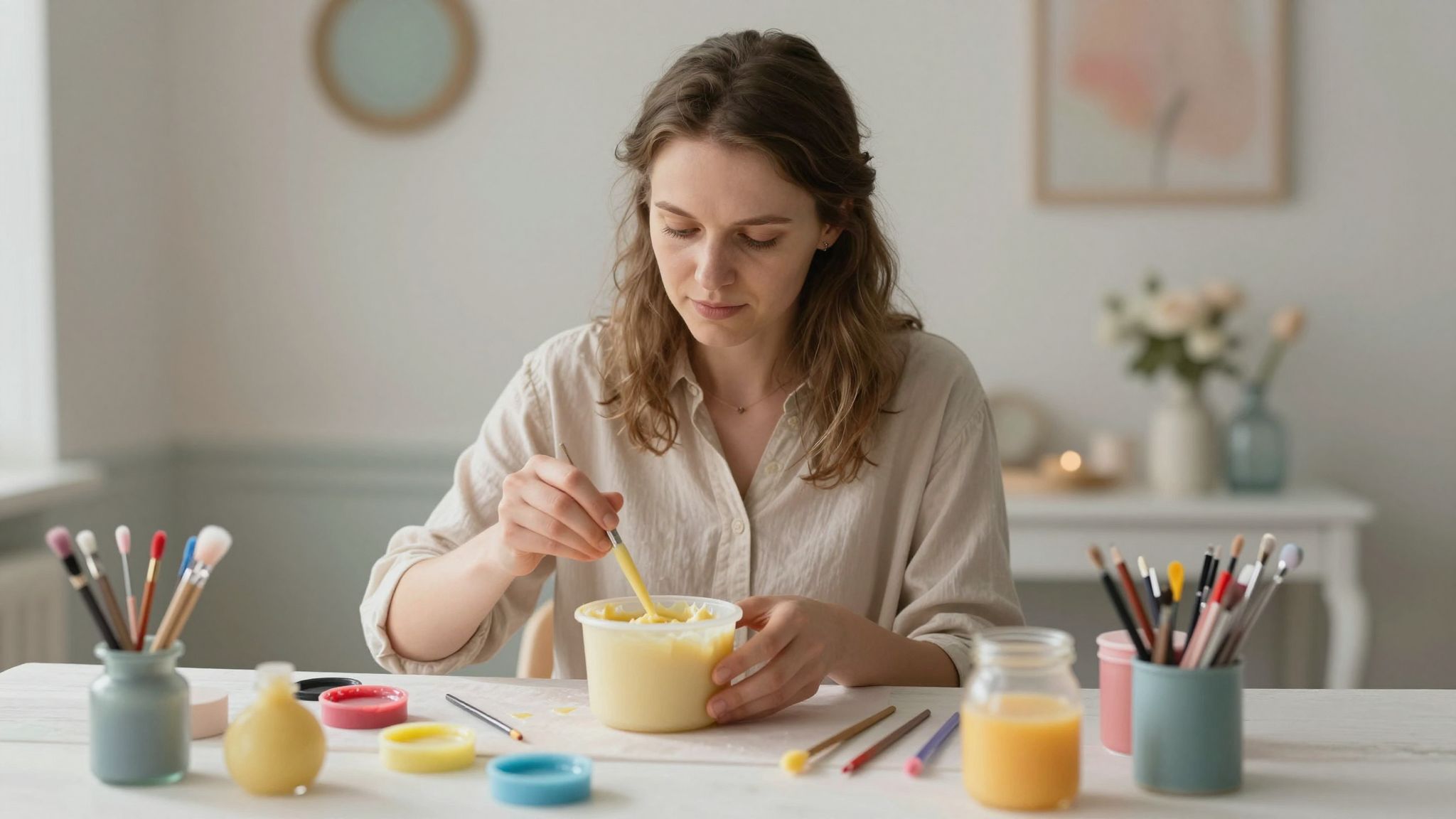 A viasz készítése az álomban a belső vágyak átalakulásának és a kreatív energia felszabadításának szimbóluma.