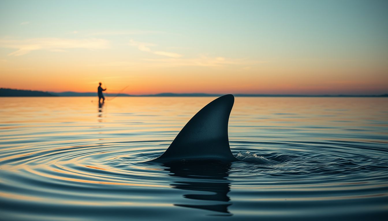 A cápa fogása erős bátorságot és kihívások leküzdését jelzi.