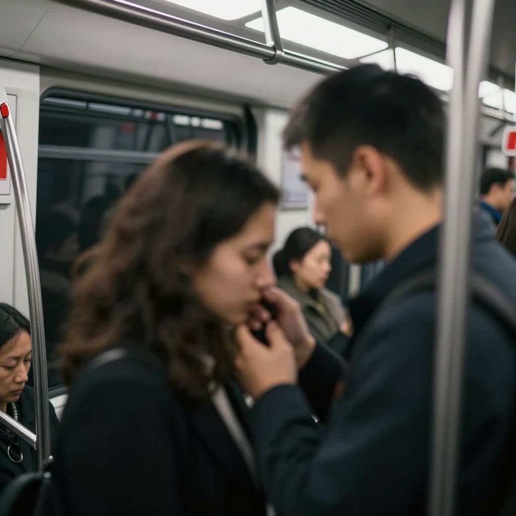 A metróban való szex álomban az elfojtott vágyak titkos útja tárul fel, mély érzelmi térképként.