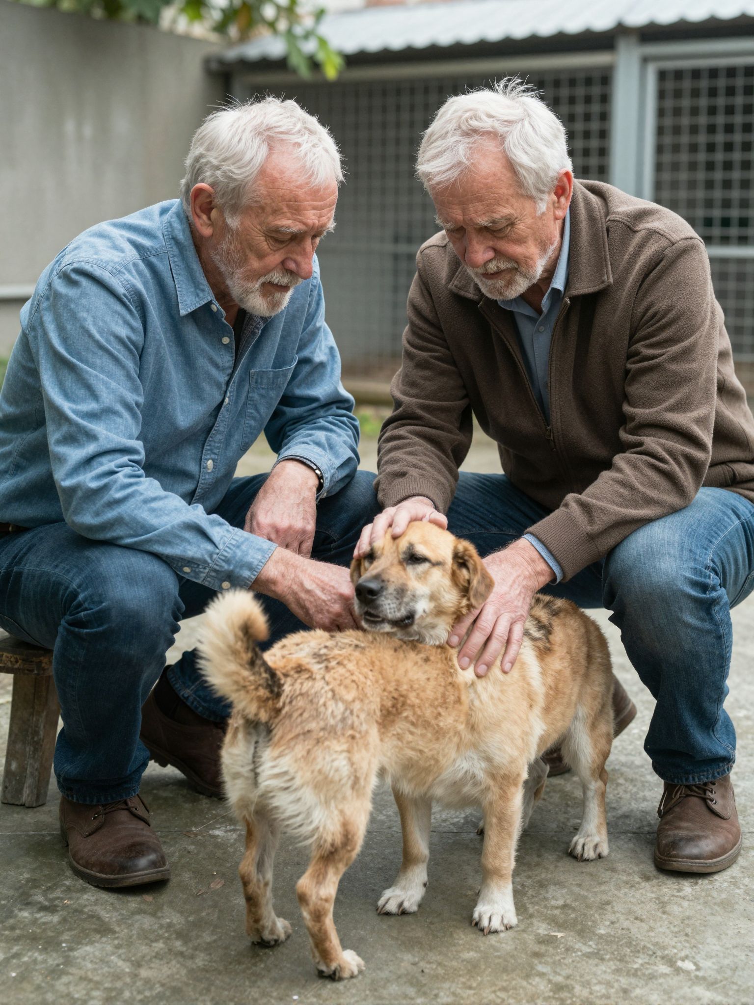Az elveszett régi barát a menhely mélyén rejtett múltat és új kezdeteket szimbolizál, mely lelket ébreszt.
