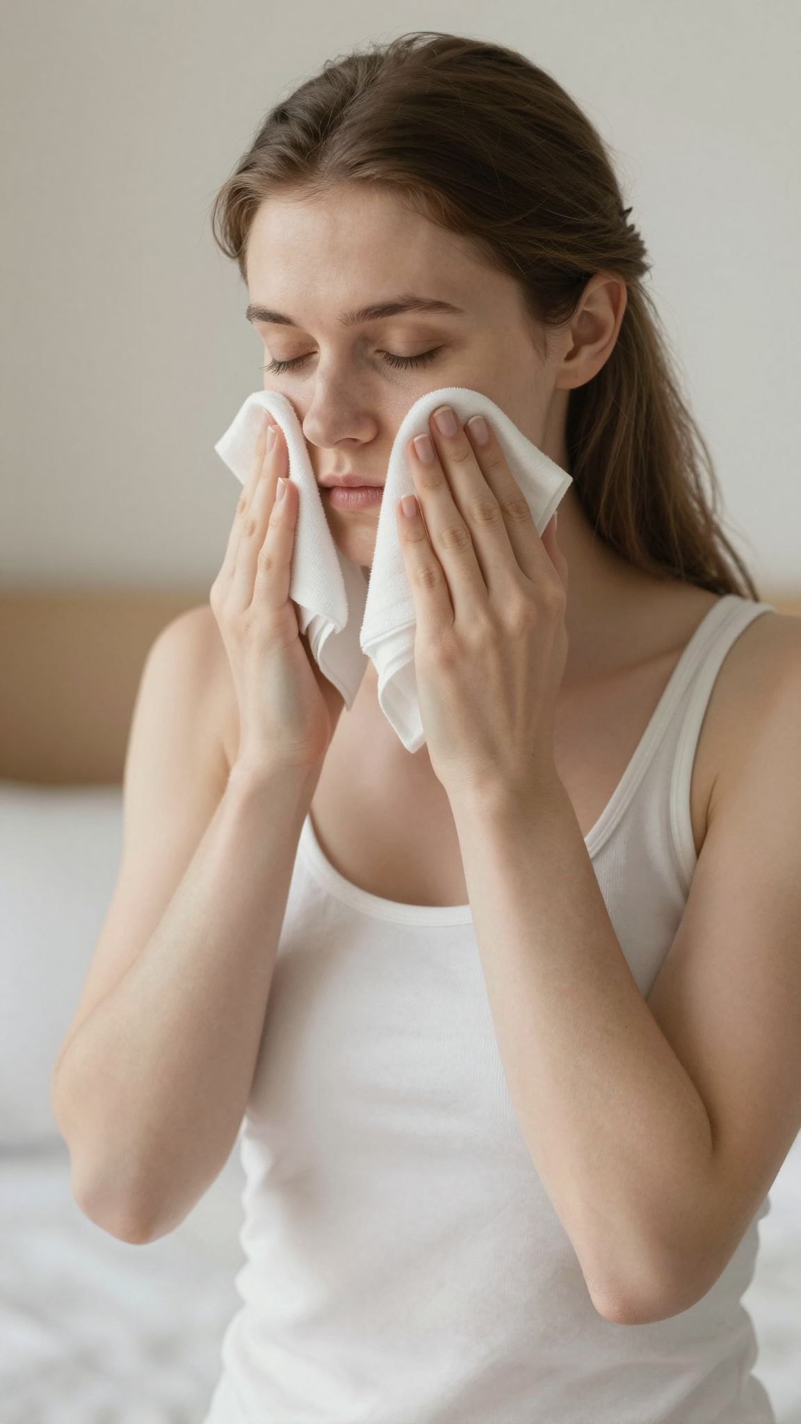 Álmodni zsebkendővel szárításról a lélek gyógyulását és a régi terhek elengedését szimbolizálja, új kezdetek ígéretével.