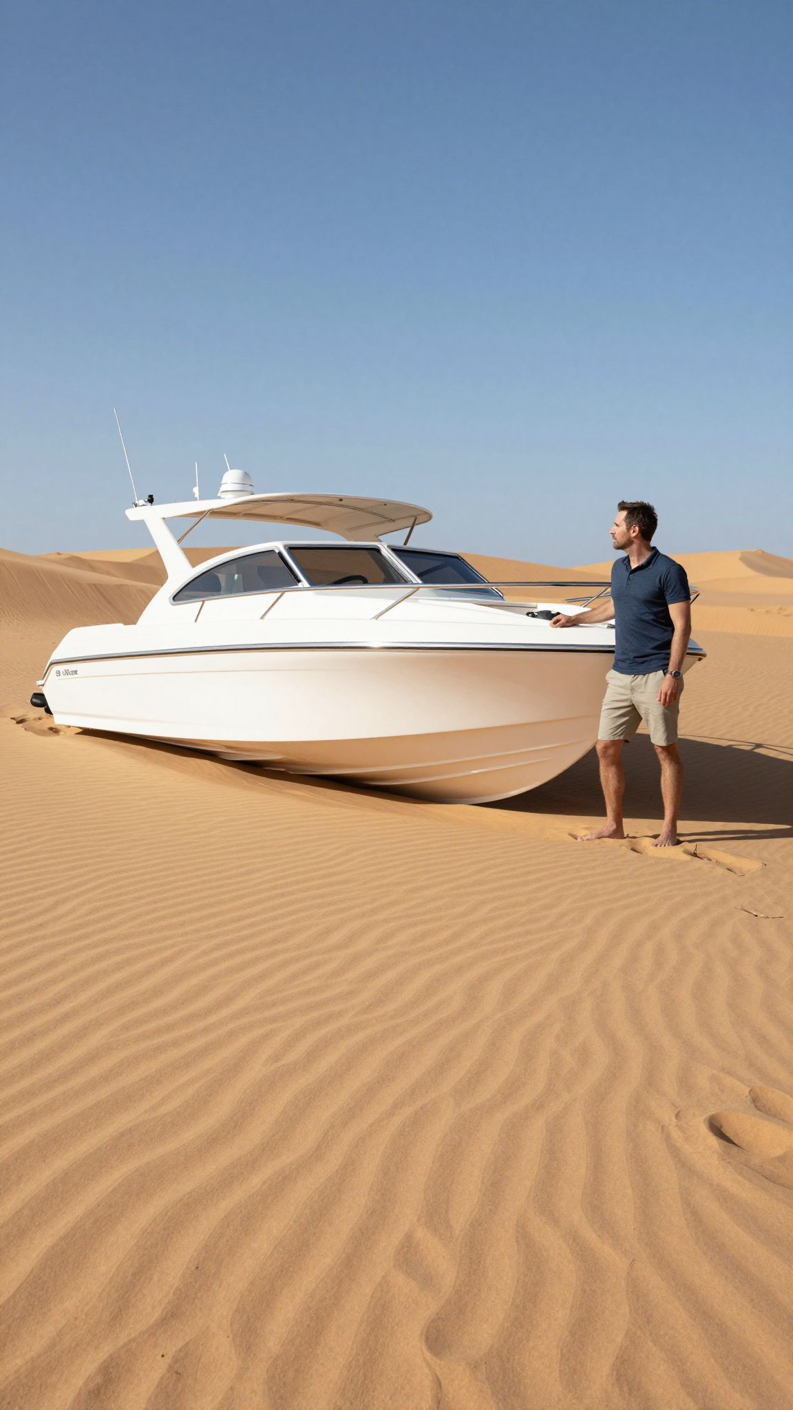 A sivatagi motorcsónak az álomban a lehetetlen vágyak és az ismeretlen felé vezető titkos út szimbóluma.