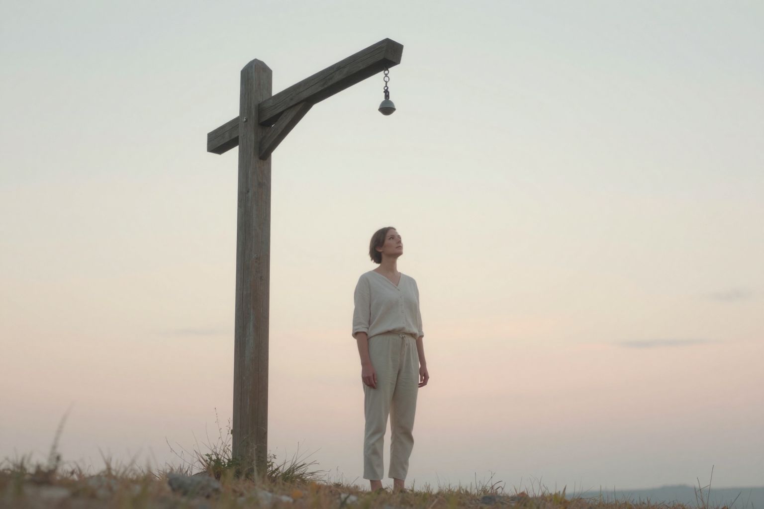 Az akasztófa álma a megújulás kapuja; a félelem helyett a változás csodáját hozza el az életedbe.