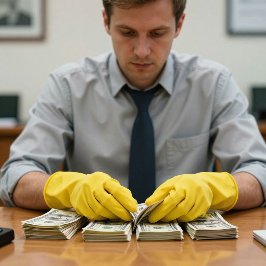 Álmodni arról, hogy gumikesztyűben pénzt számolsz, a biztonság és a védelem vágyát tükrözi a világban.