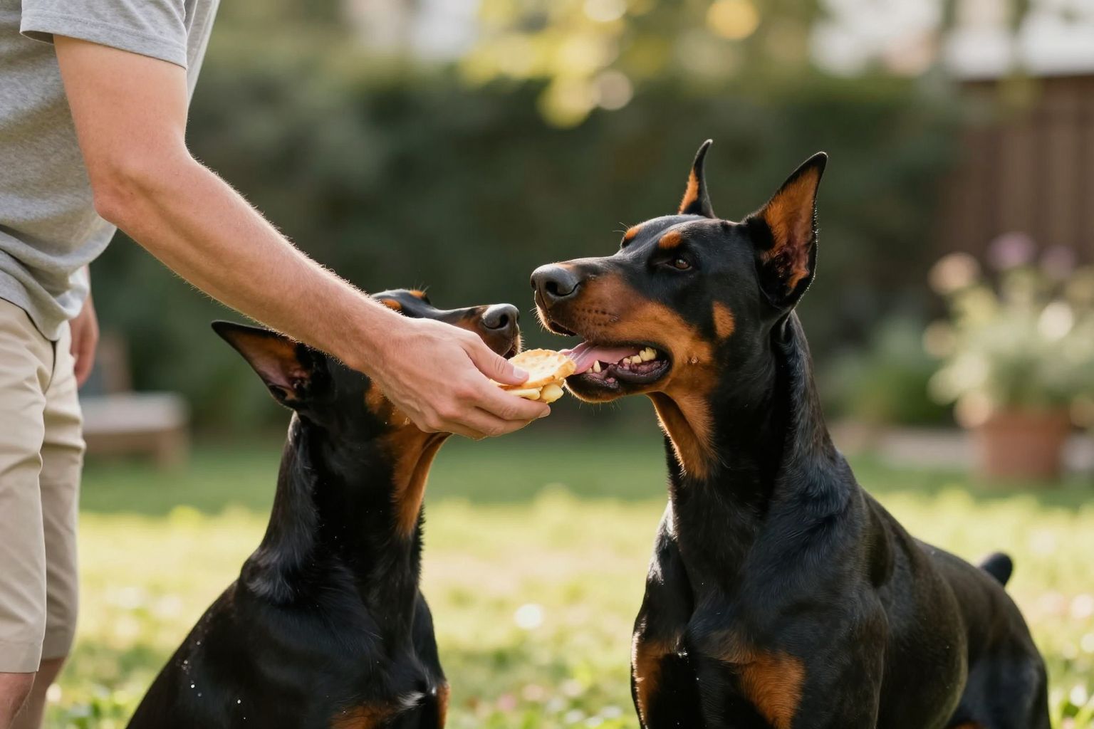 A Dobermann etetése álomban a bizalom mélyülését, az érzelmek gondozását és a belső erő táplálását szimbolizálja.