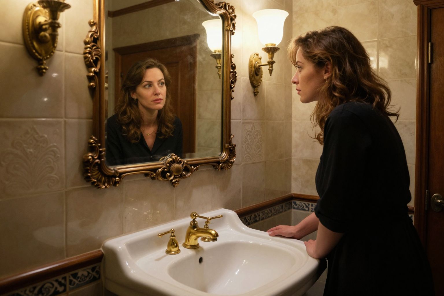 A kávéházi WC álma titkos vágyakat és rejtett érzéseket tár fel, egy belső utazás kezdetét jelzi.