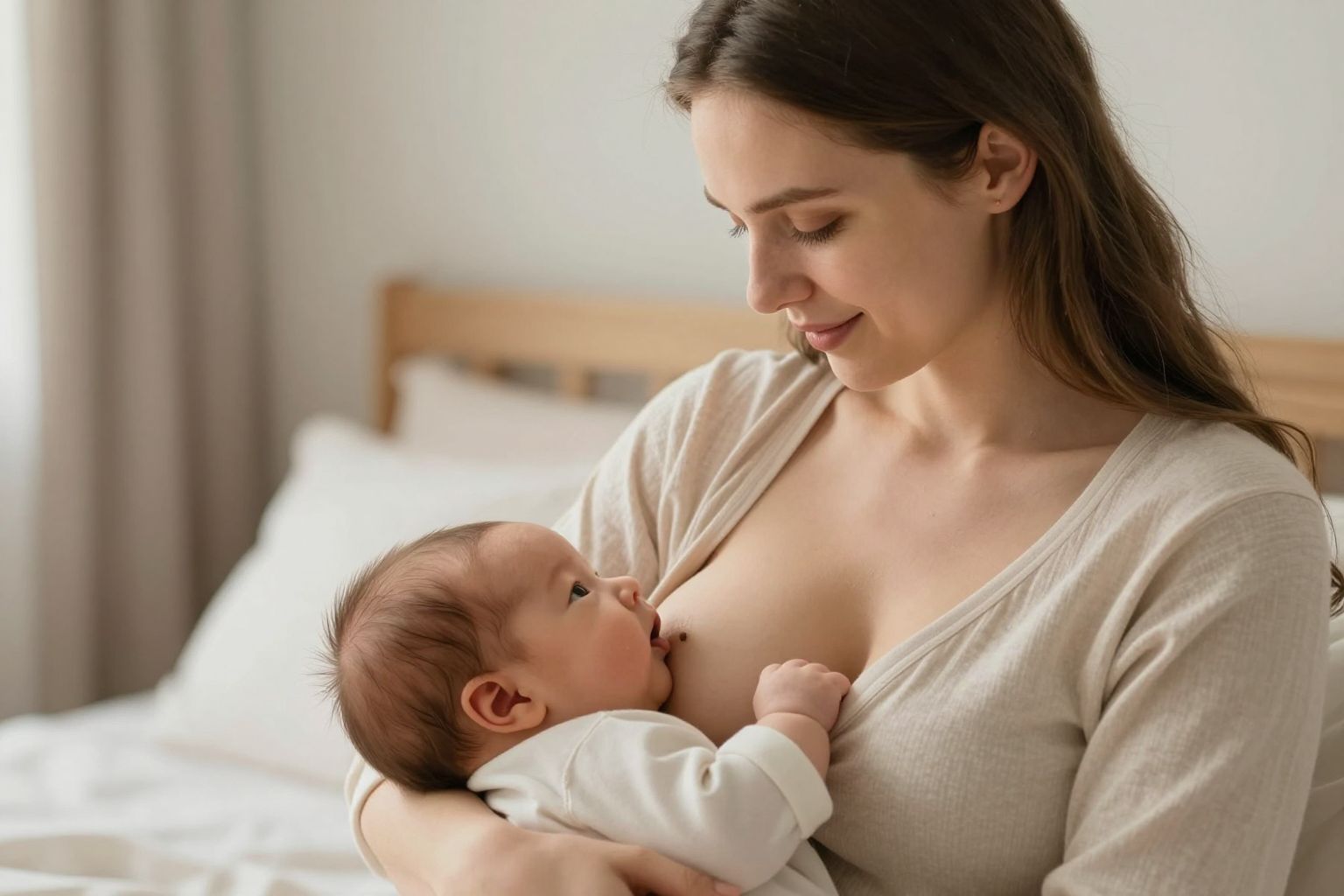 A kisbabát szoptatni álomban az élet újjászületését és gondoskodó szeretetének titkos erejét szimbolizálja.