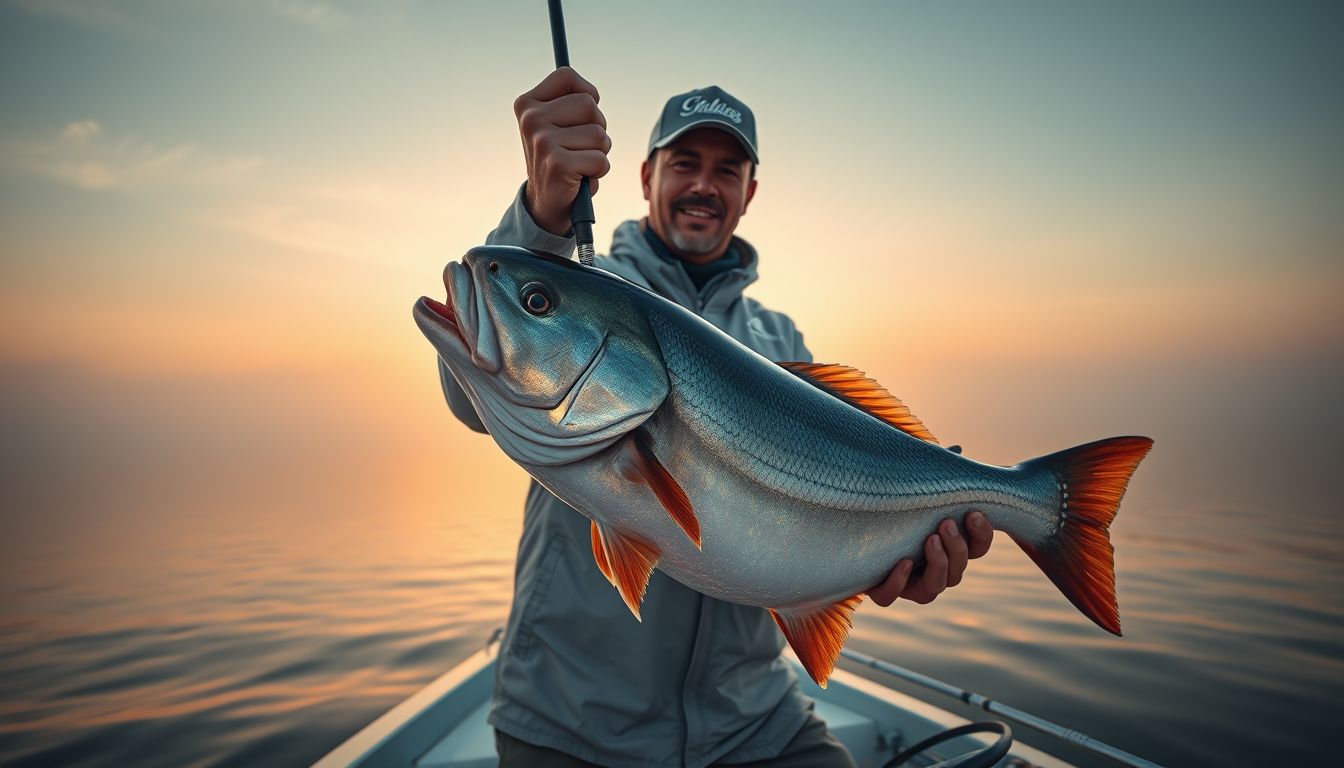 A nagy hal fogása anyagi szerencsét és sikert jelképez.