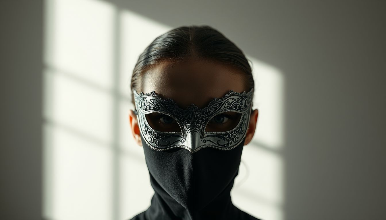 Az álarc mögé bújás elrejti valódi érzelmeinket.