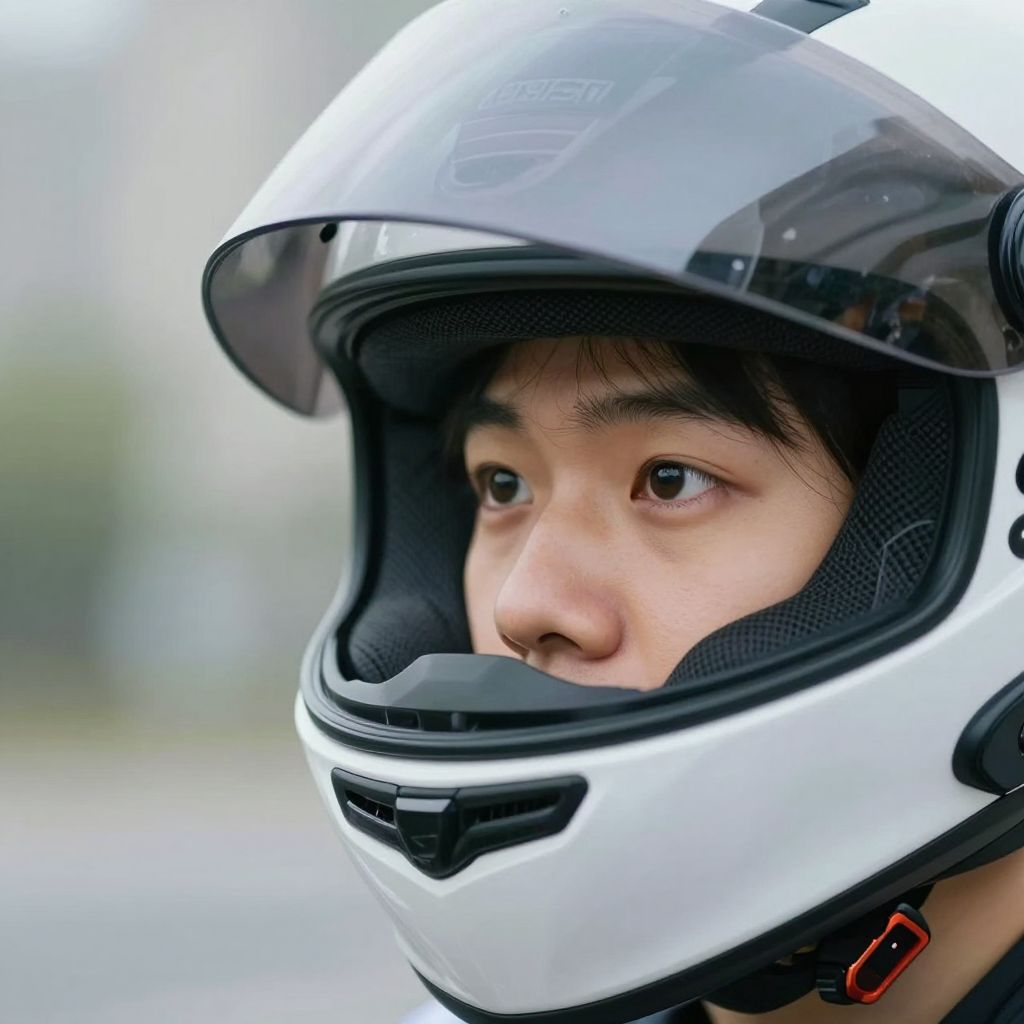 A bukósisakban rejtőző arc titokzatos védelmet jelképez, mely az álmaidban a belső erőd üzenete.