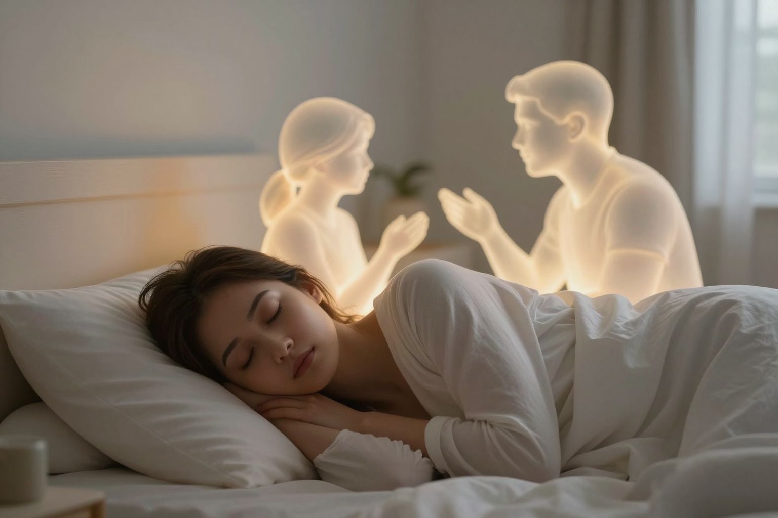 Az álmokban elhunyt szeretteinkkel való beszélgetés mély békét és megnyugvást hozhat a lélek titkos zugaiba.