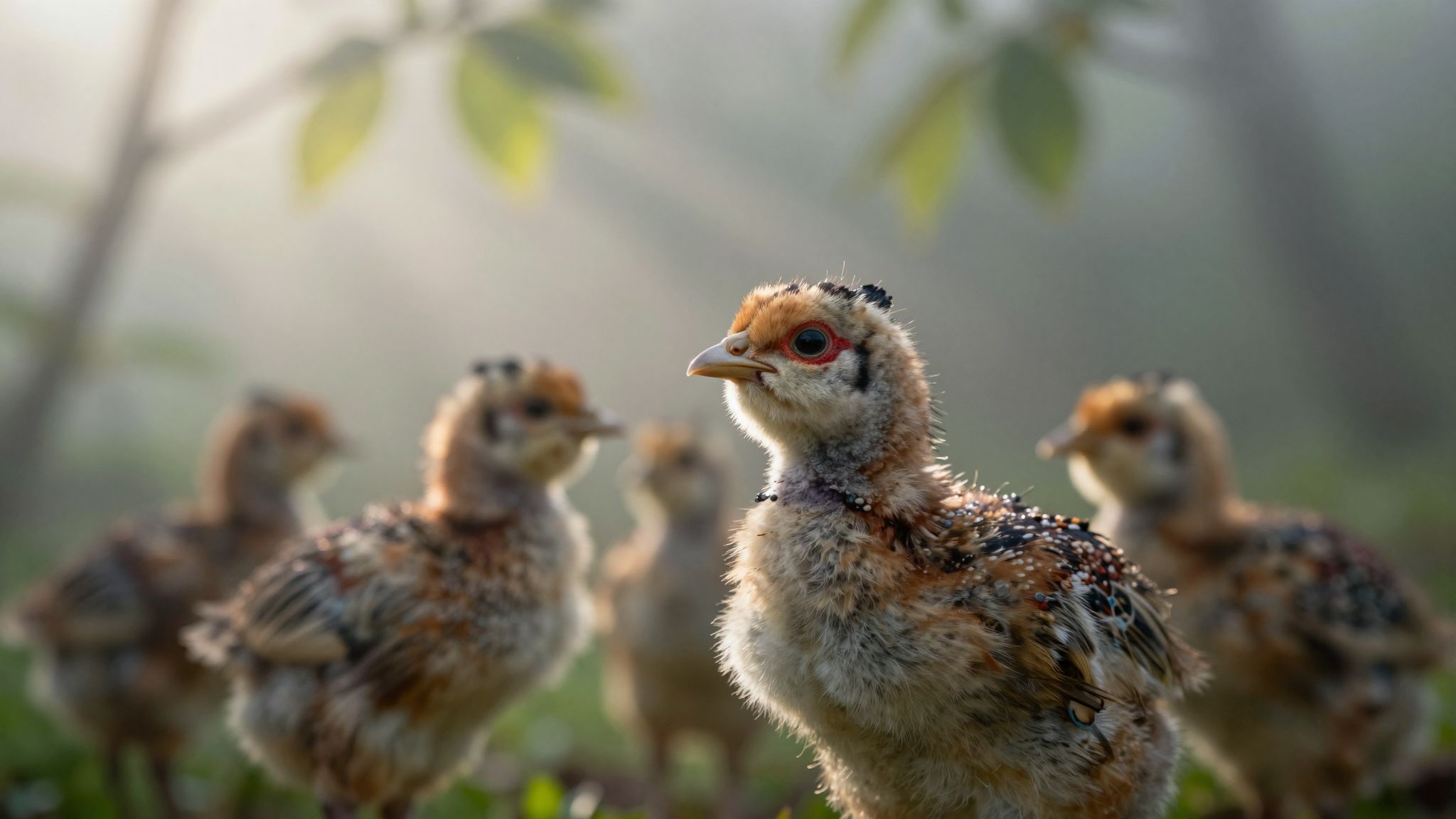 Álmainkban a fácánfiókák látása az új kezdetek és a törékeny remények misztikus jelképe lehet.