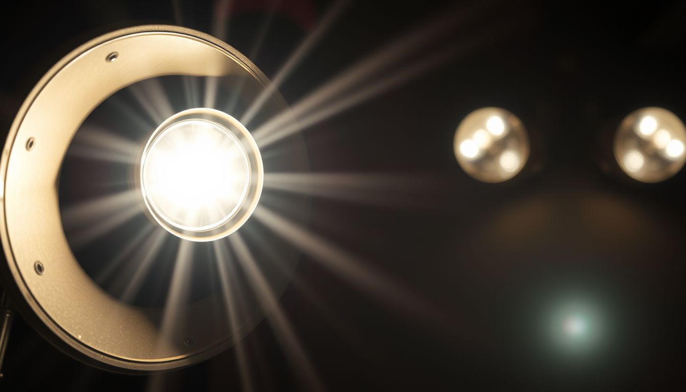 Az erős fényű lámpa tiszta felismerést és új irányt jelképez.