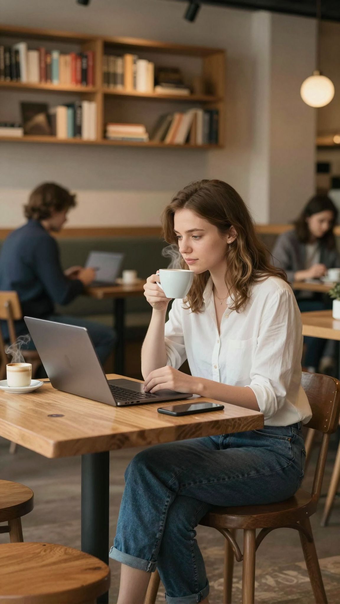 Az álombeli kávéházban a gondolatok szabadon szárnyalnak, a kreativitás szikrája minden sarkon ott bujkál.