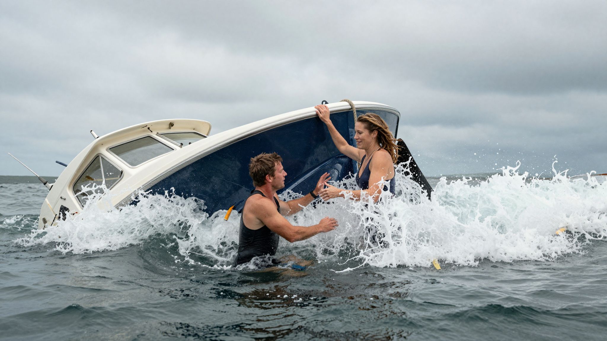 A hajótörés motorcsónakkal az álomban a váratlan veszteség és a belső átalakulás misztikus szimbolikája, mely új utakat nyithat.