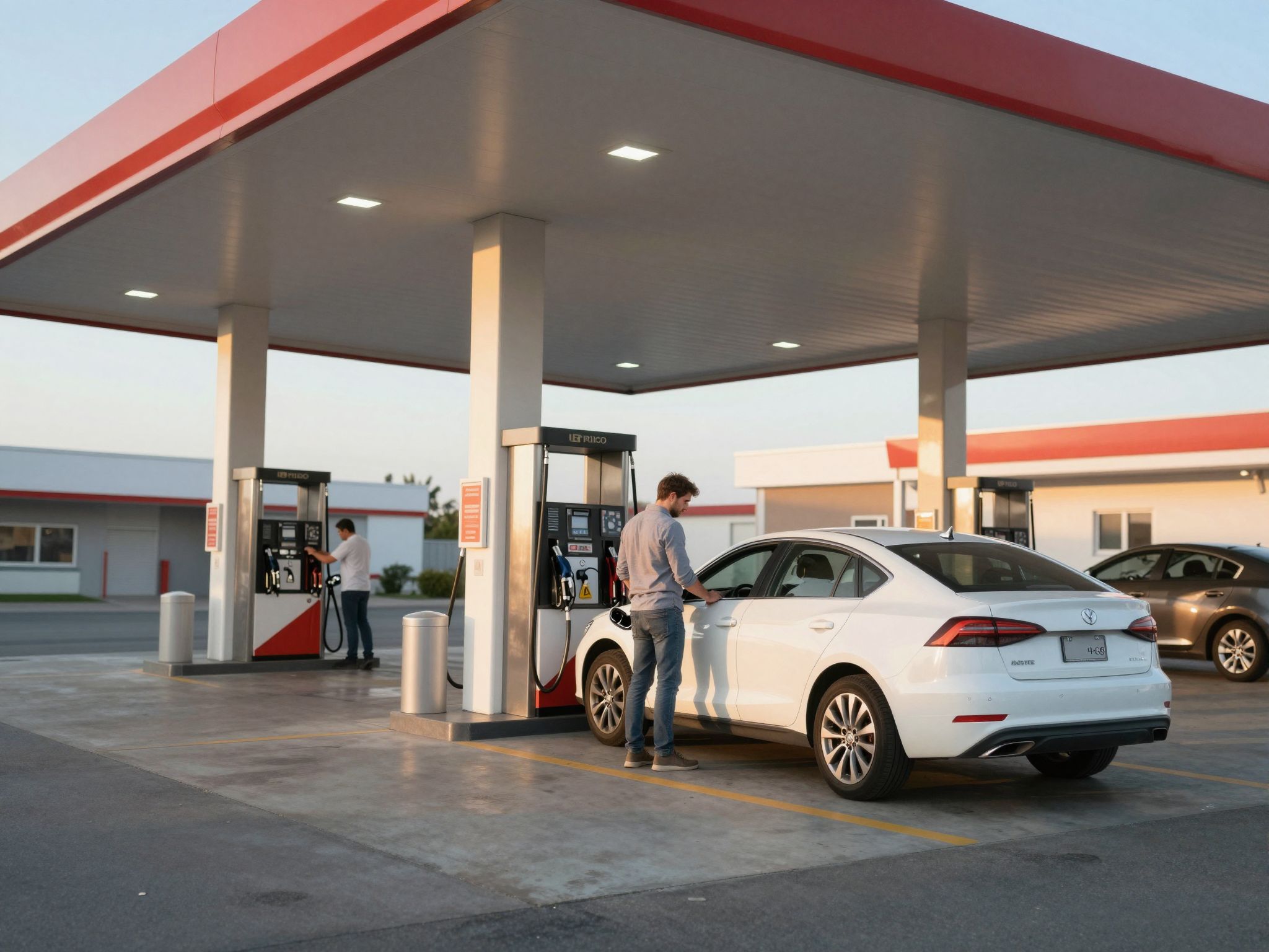 A több benzinkút álomban a választás és belső energiák végtelen forrását jelképezi, új utakat ígérve.