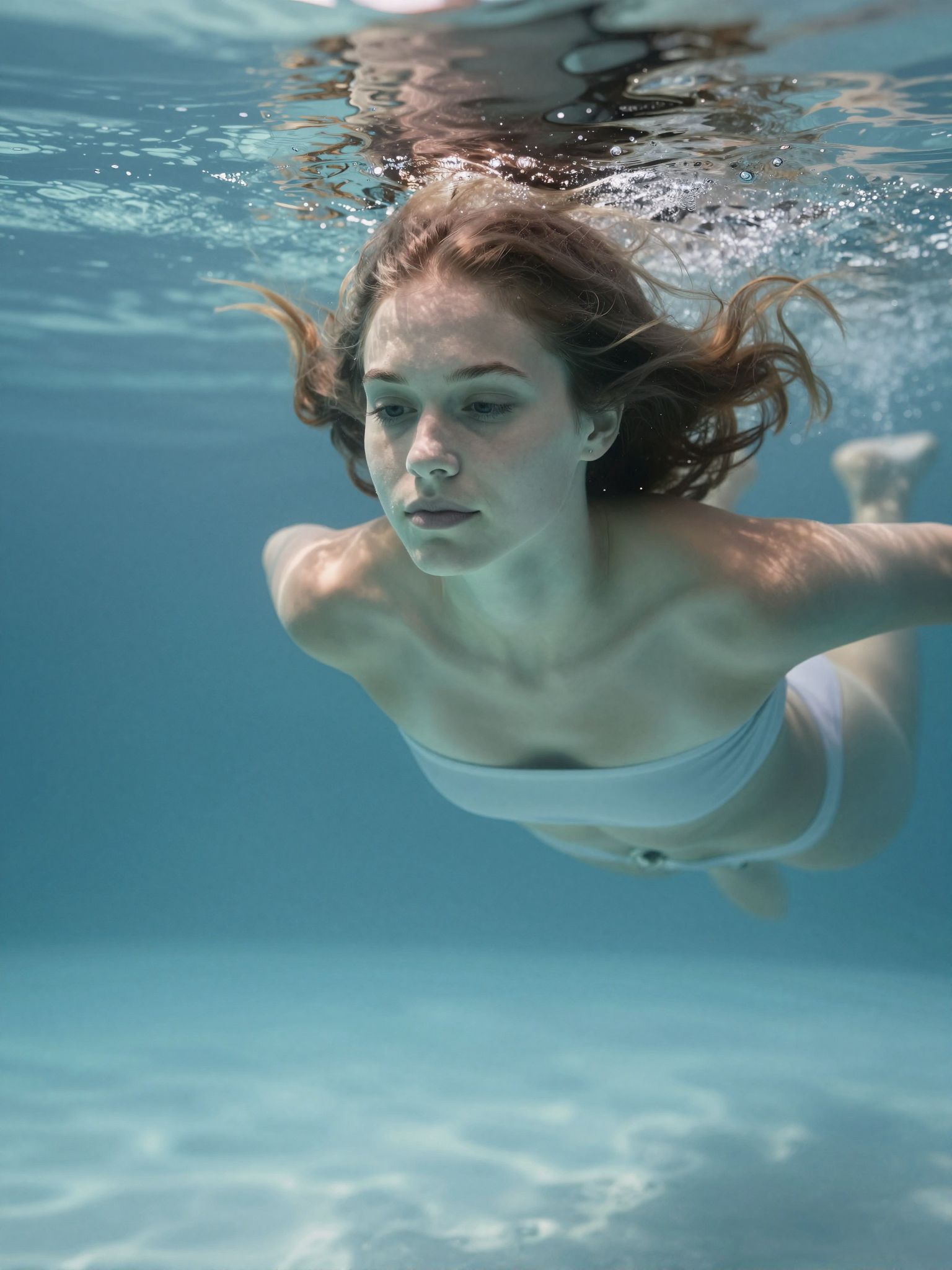 Az úszás álomban a lélek mély hullámain ringatózik, felfedezve rejtett érzelmeink titkos világát.