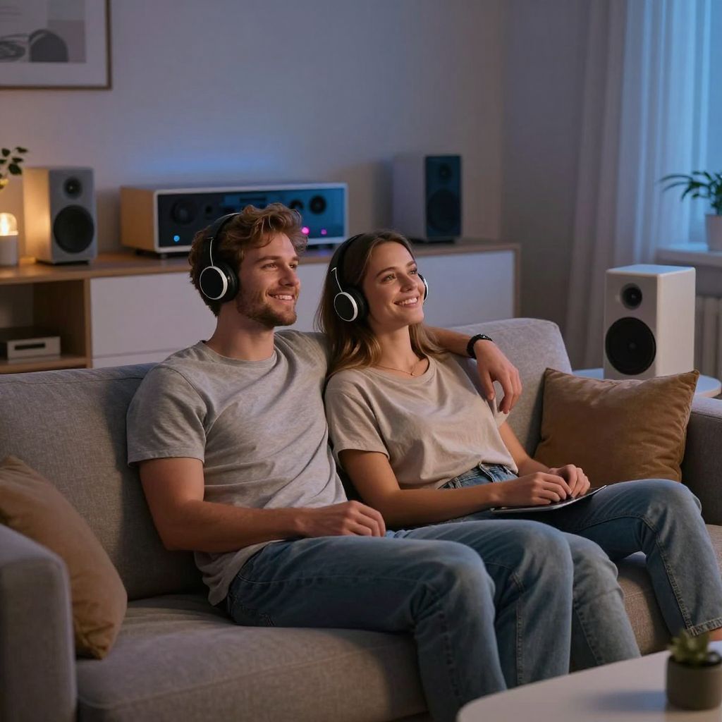 A hangszórók a lélek titkos üzeneteit közvetítik, álmainkban zenei harmóniát teremtve a belső világunkban.