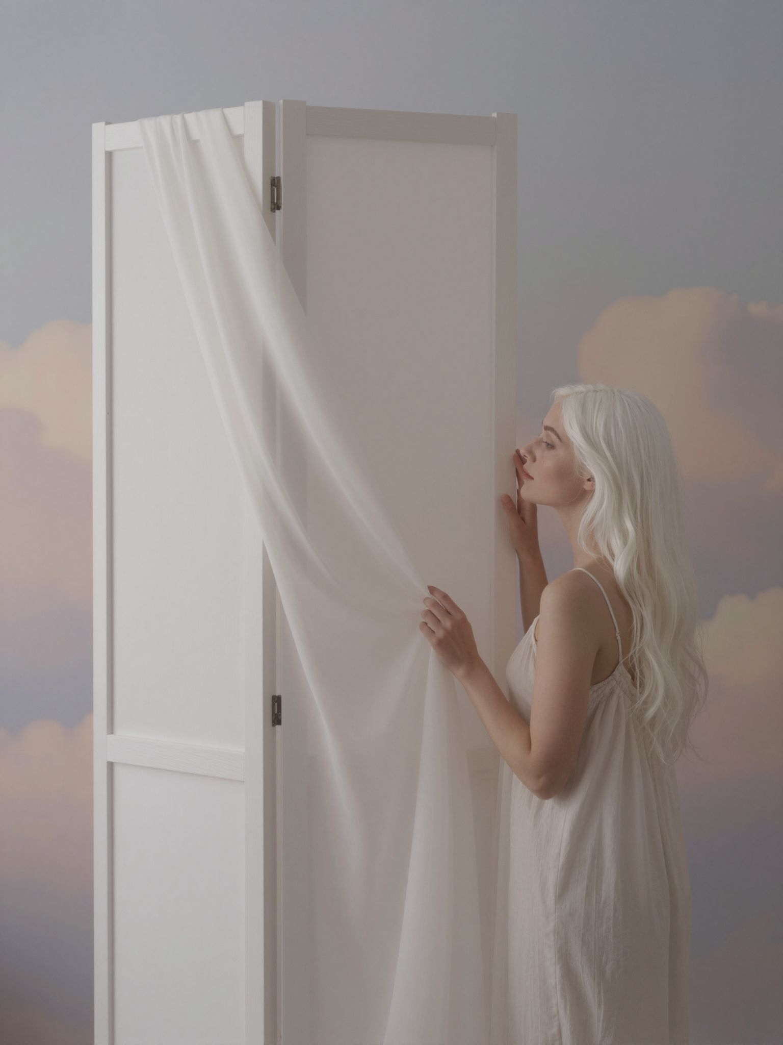 A paraván mögött rejtőző álmok titkokat és vágyakat tárnak fel, tükrözve lelkünk elfojtott mélységeit.