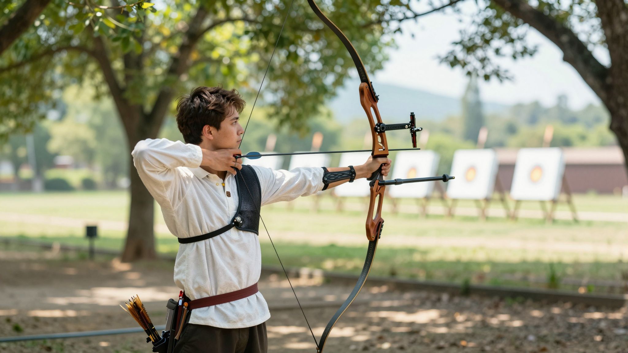 Az íjászverseny álma a bátorságot és a célba érés vágyát szimbolizálja, feszültséggel teli harc a belső énünk ellen.