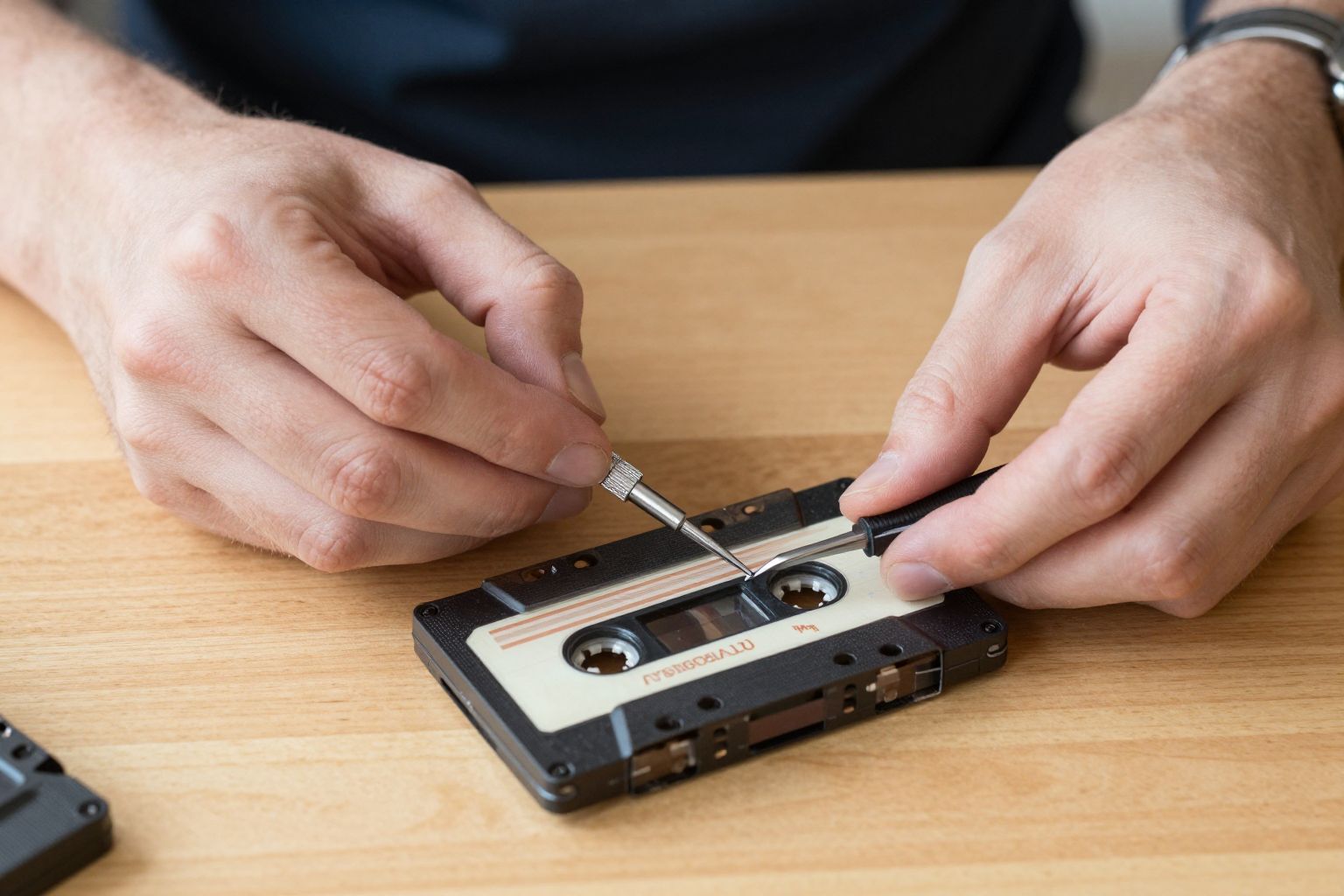 A megjavított magnószalag újraélesztheti az elfeledett emlékeket, mint egy titkos ablak a múltba.