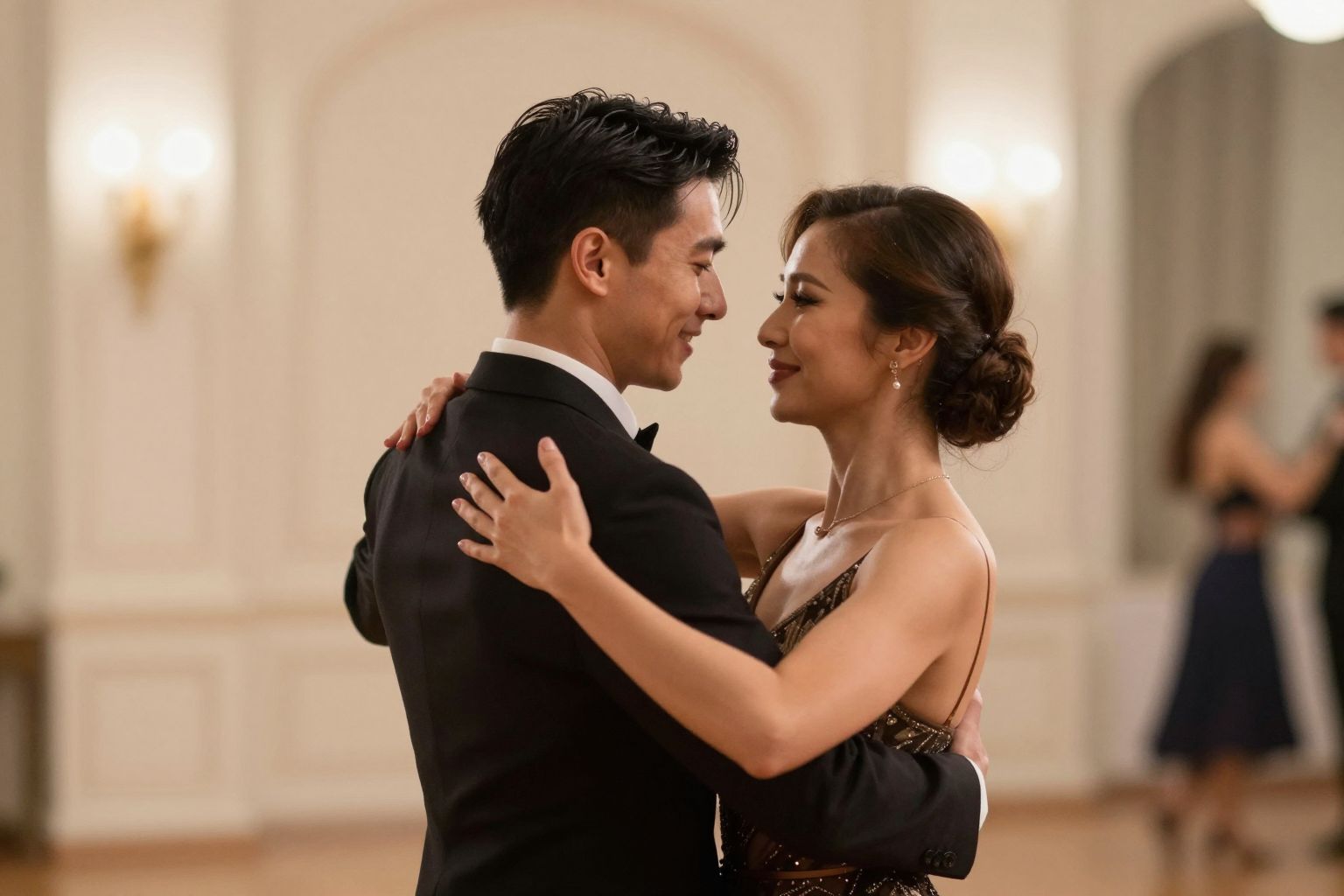 A tánc egy szeretett személlyel álmodva a lélek mély összhangját és titkos vágyak harmonikus találkozását jelzi.