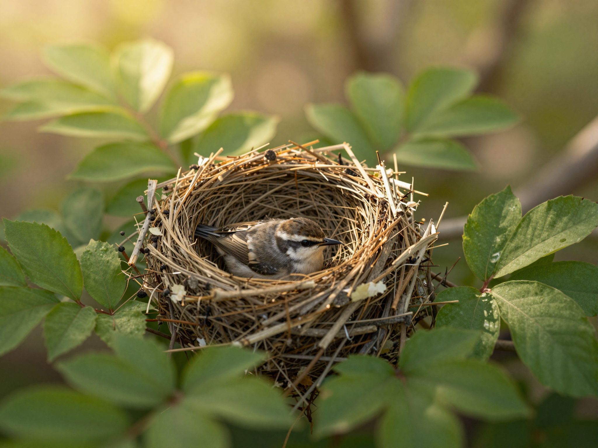A fészek az álomban a lélek menedékét jelképezi, ahol új kezdetek és benső béke születik.