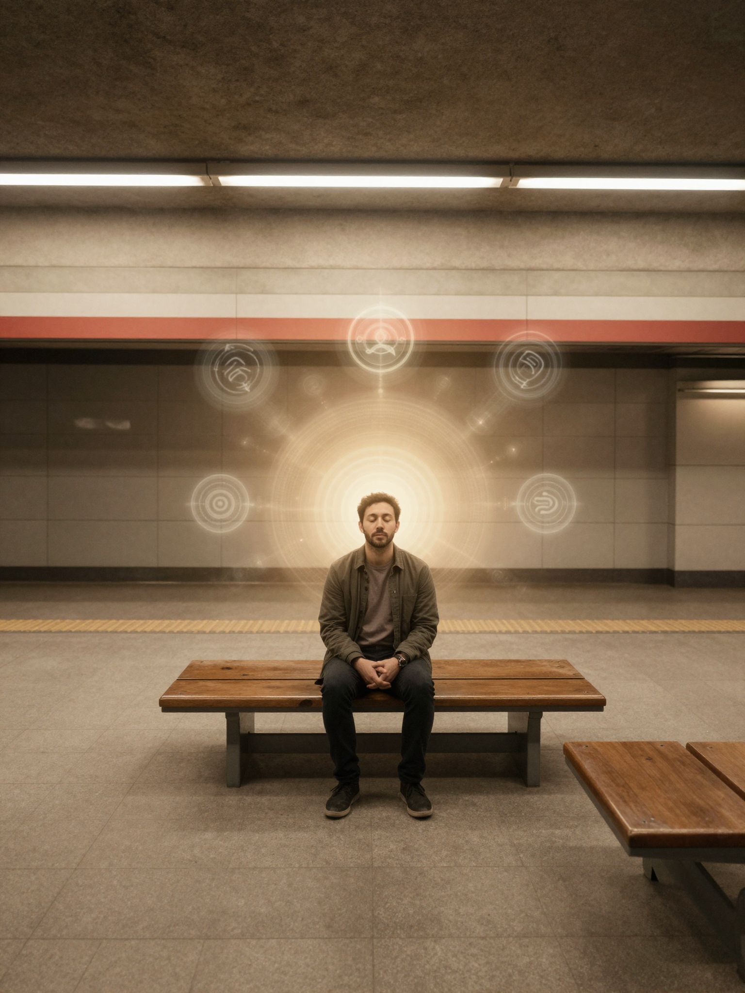 A metró álom a lélek mély rétegeibe való utazást jelképezi, ahol az ismeretlen spirituális titkok nyílnak meg.