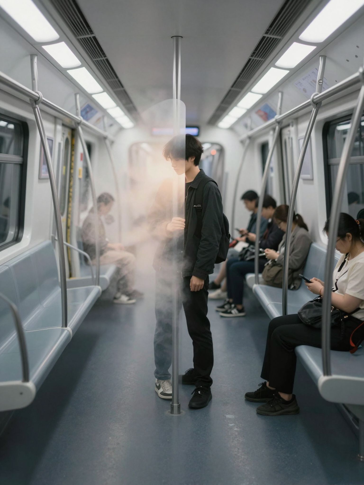 A metró álom mély titkokba vezet, ahol az ösztönök és a tudatalatti sötét alagutakon keresztül tárulnak fel.