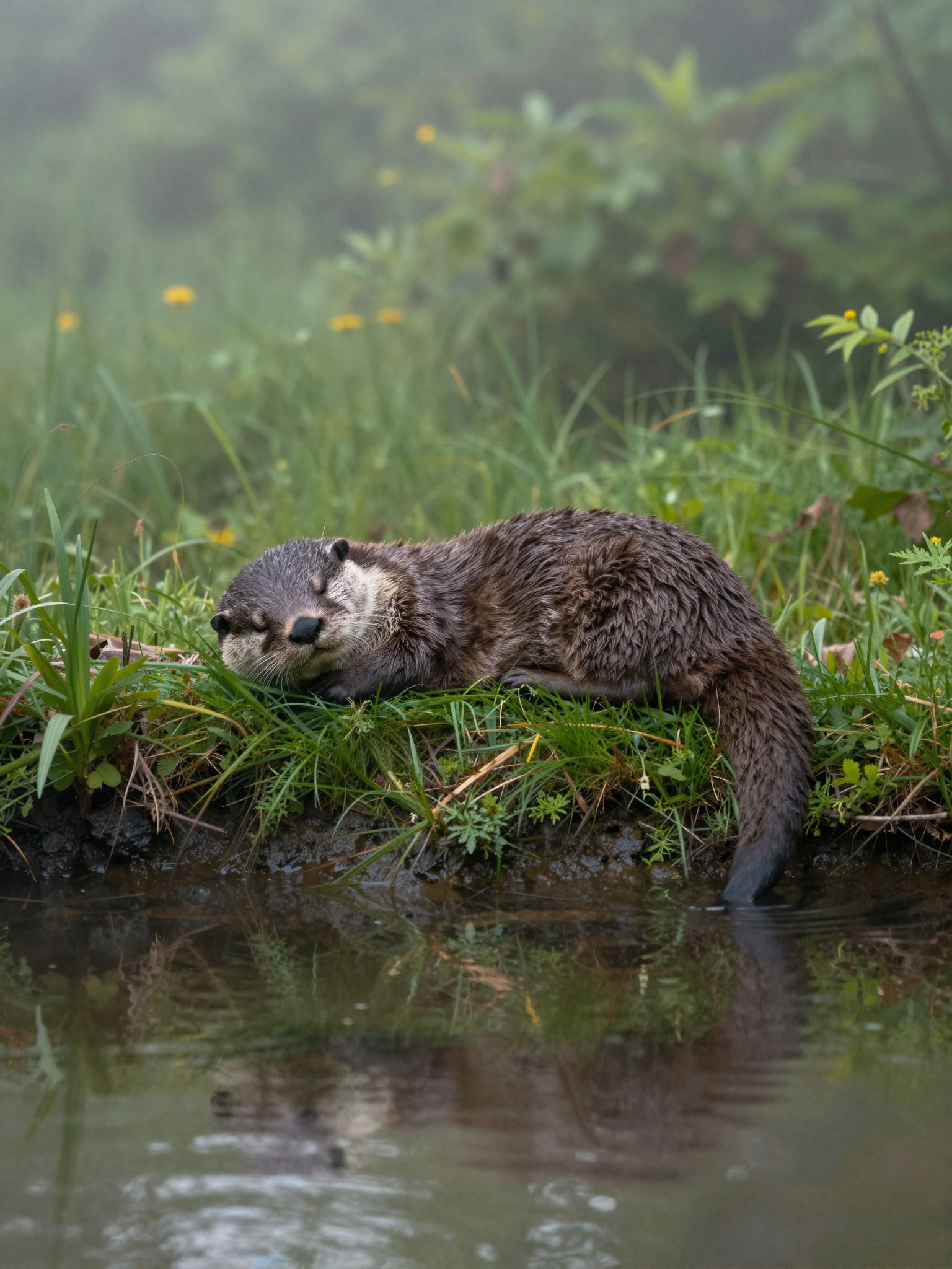 A vidrák álmaiban a természet szellemei susognak, titkos üzeneteket hordozva a lélek mélyéből.