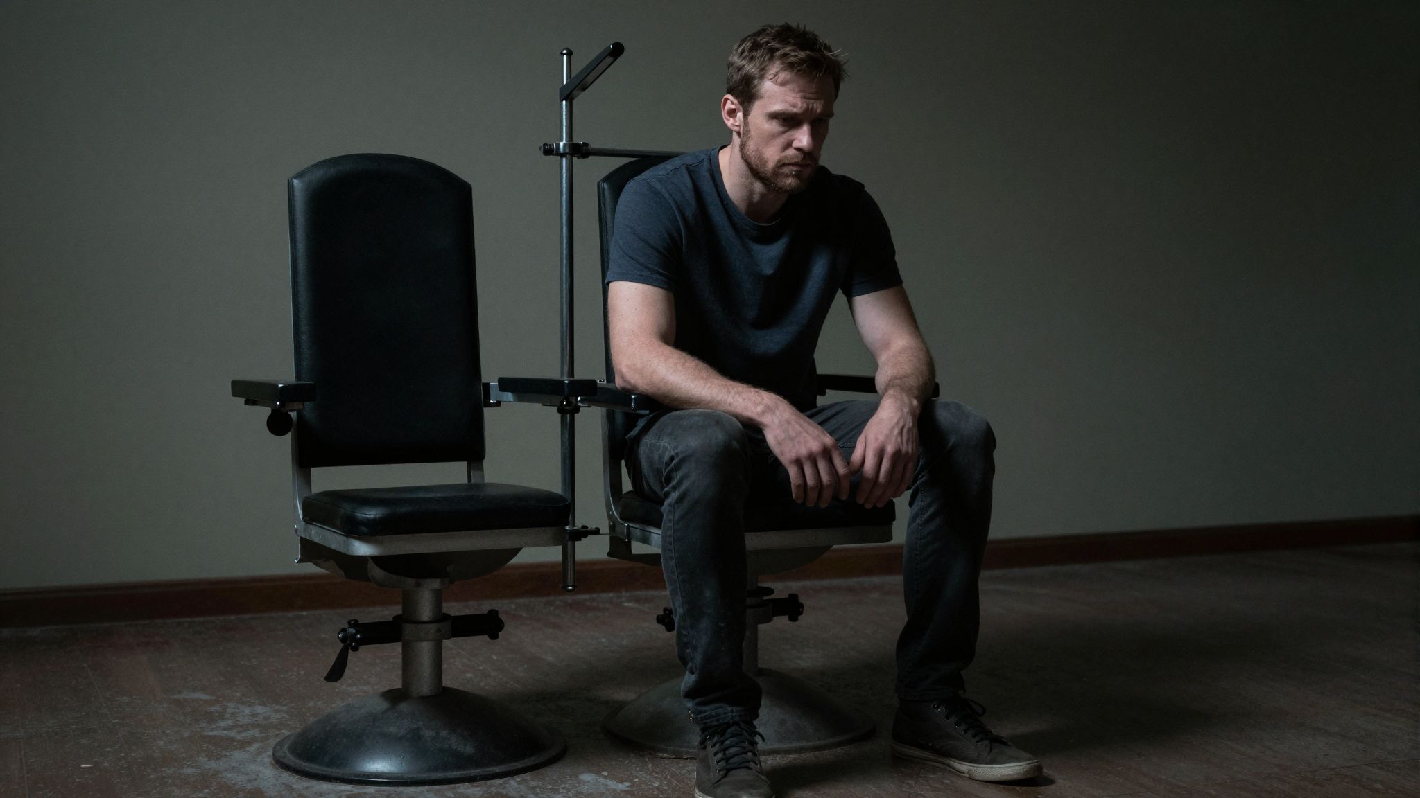 A villamosszék álomban a döntések súlyát jelképezi, ahol a felelősség árnyai mélyen a lélekre nehezednek.