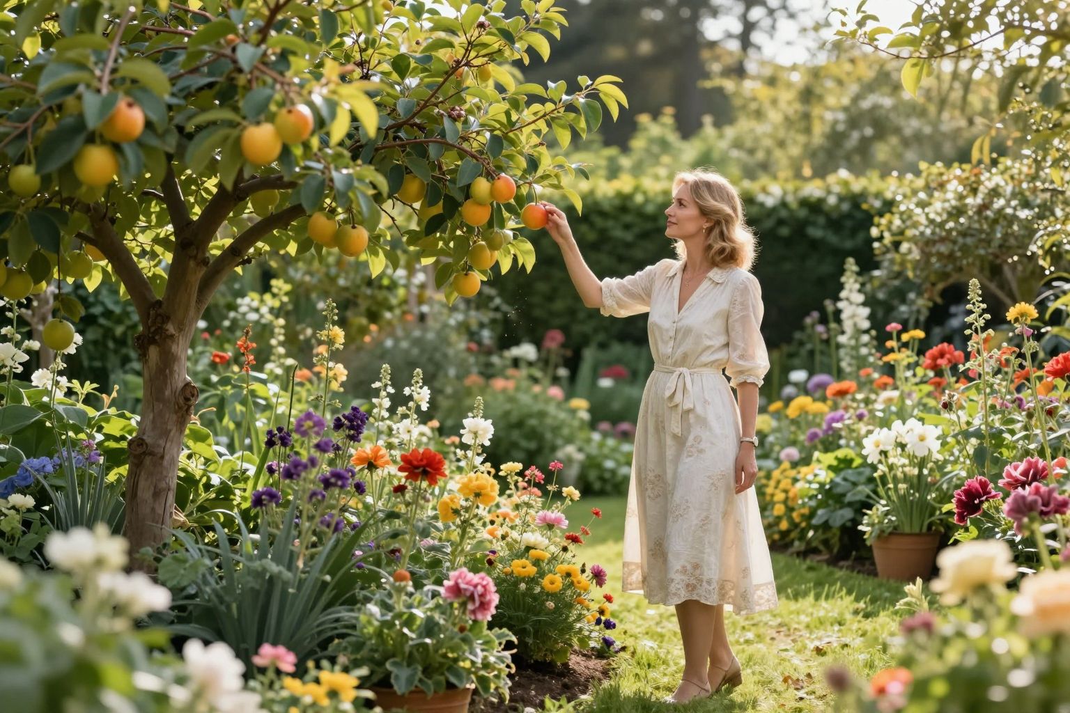 A virágzó kertek álma a lélek gazdagságát, békéjét és a belső harmónia édes virágzását jelképezi.