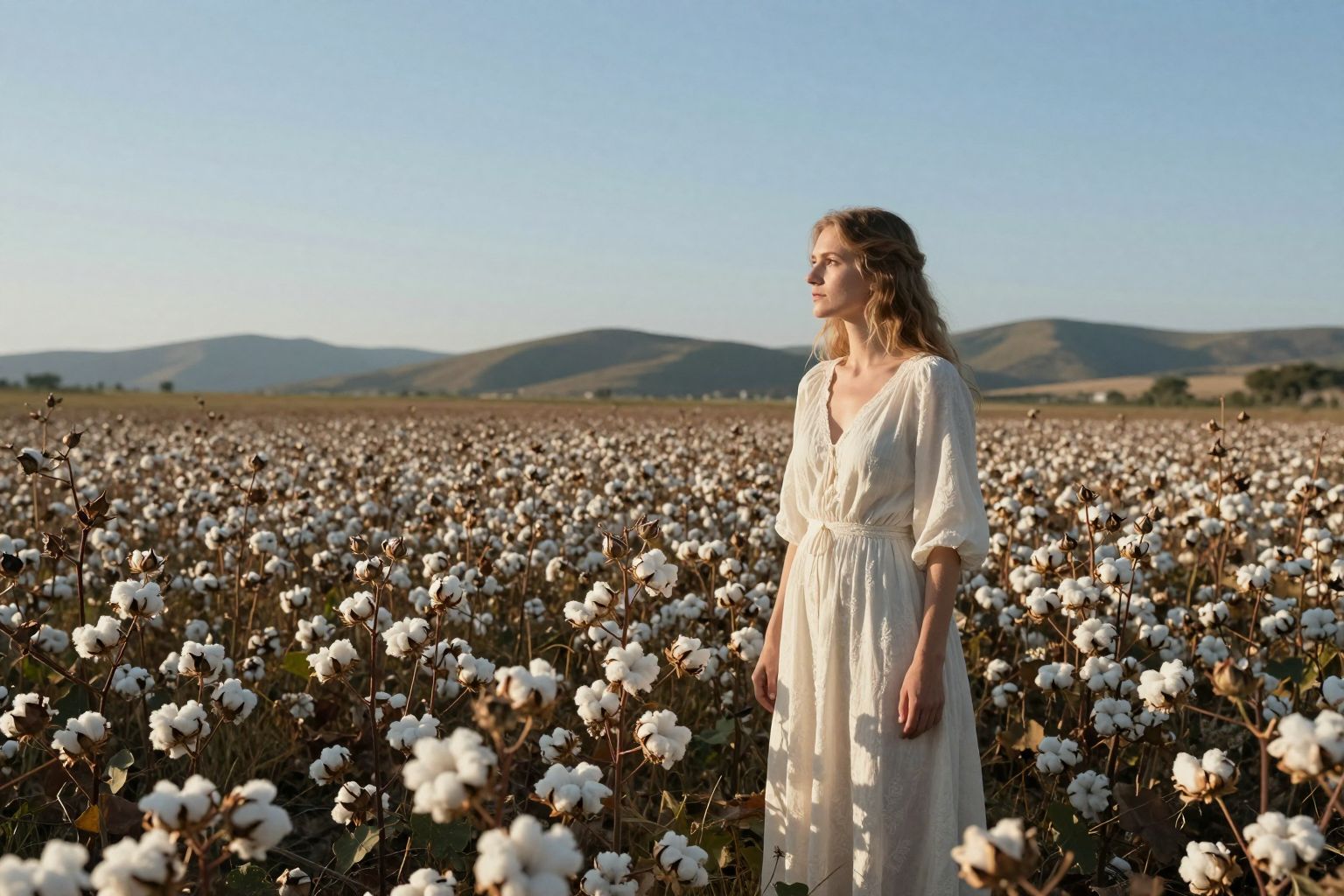 Az elhagyatott gyapotföldön a múlt titkai suttogják, hogy a felnövekvő remények és álmok újraéledhetnek.