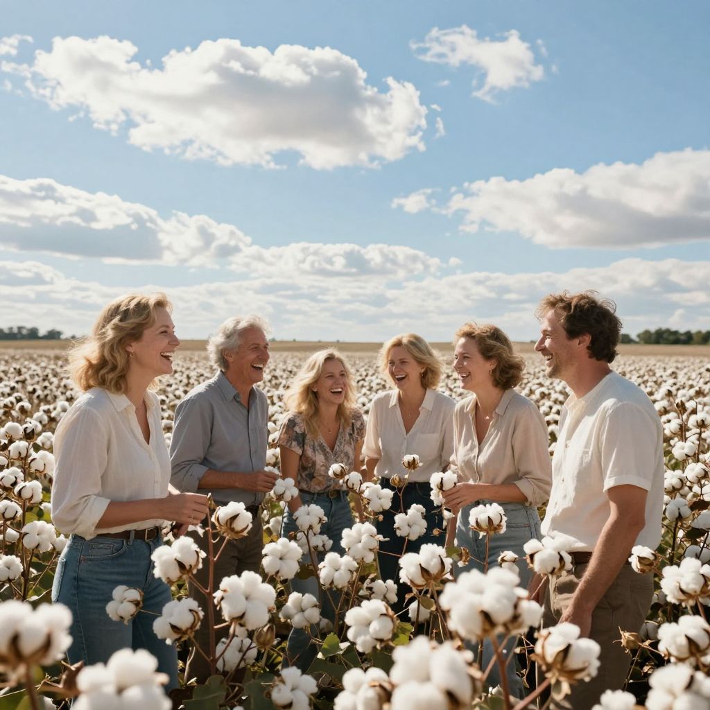 Az álom, ahol gyapotföldön nevetsz, a könnyedség és a megújulás szimbóluma, amely életörömet hoz a lelkedbe.