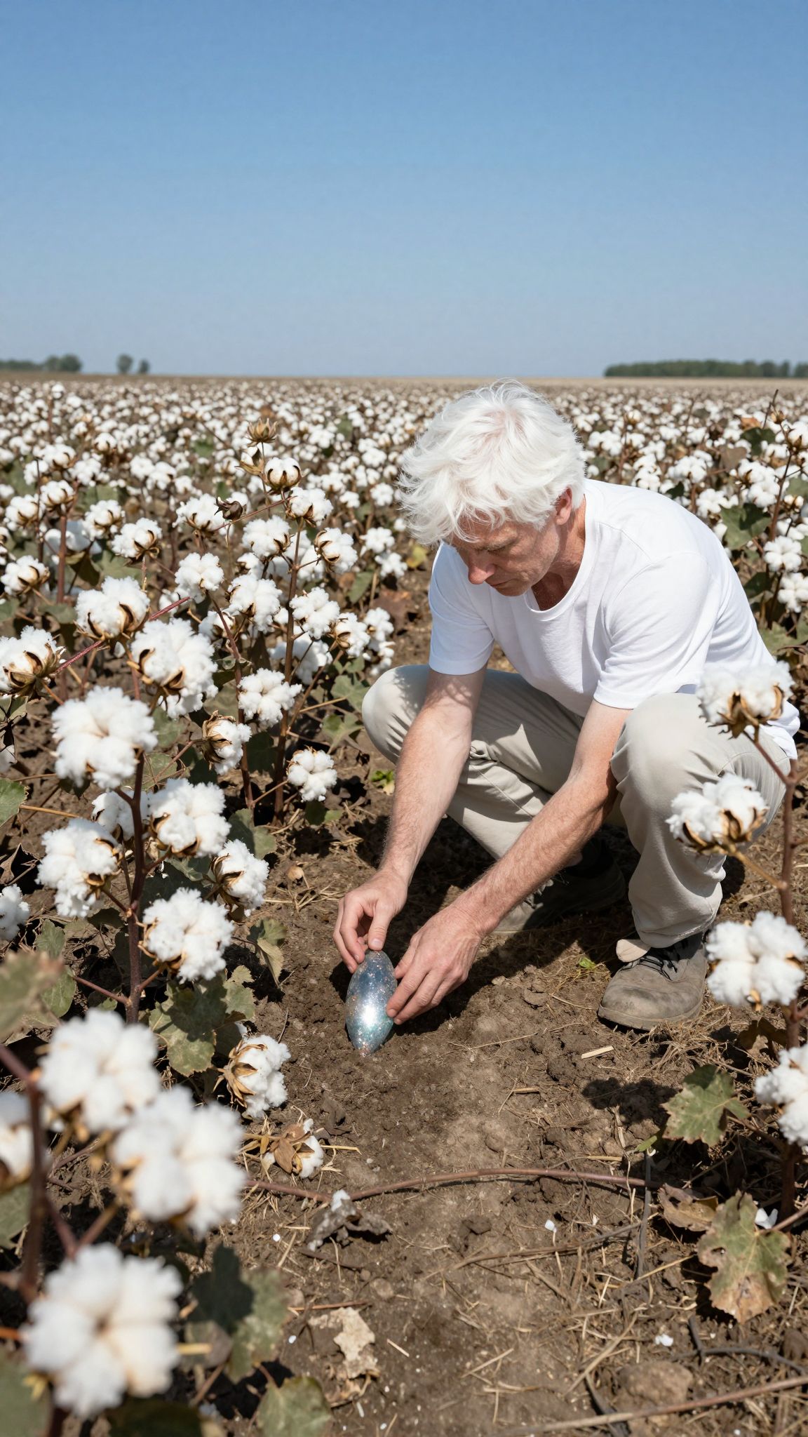 Az álom egy elveszett tárgy felfedezéséről a gyapotföldön a belső kincsek keresését és a múlt titkait tartalmazza.