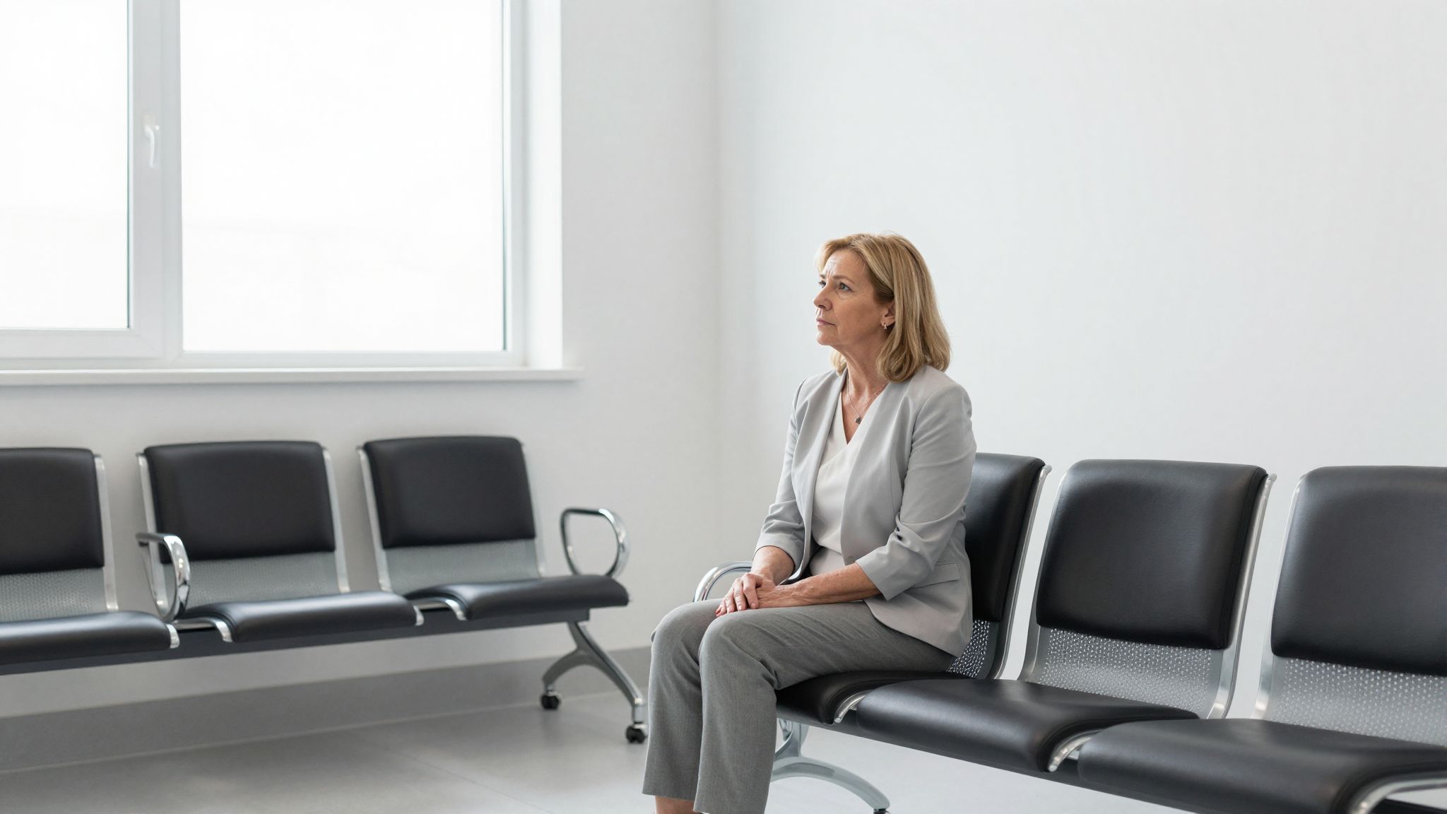 Álmodni egy várakozóteremről a türelem és az ismeretlenbe vetett bizalom titokzatos szimbolikája.