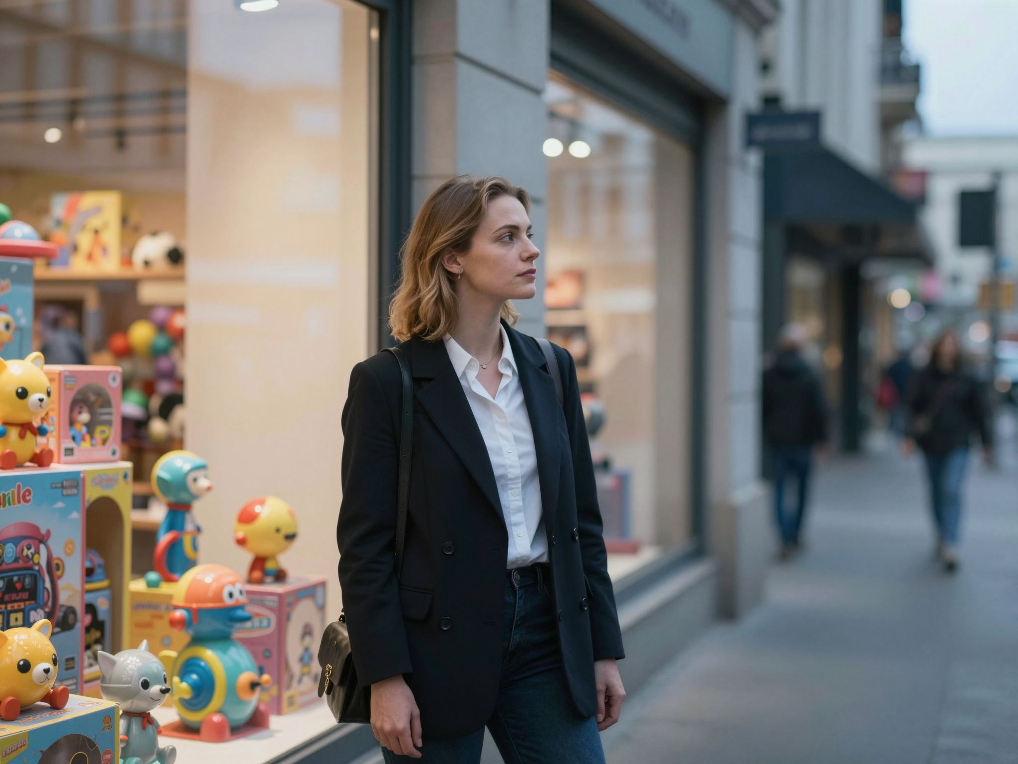 Álom egy játékbolt kirakatáról az élet szépségeit és rejtett vágyaink gyermekien tiszta világát tárja fel.