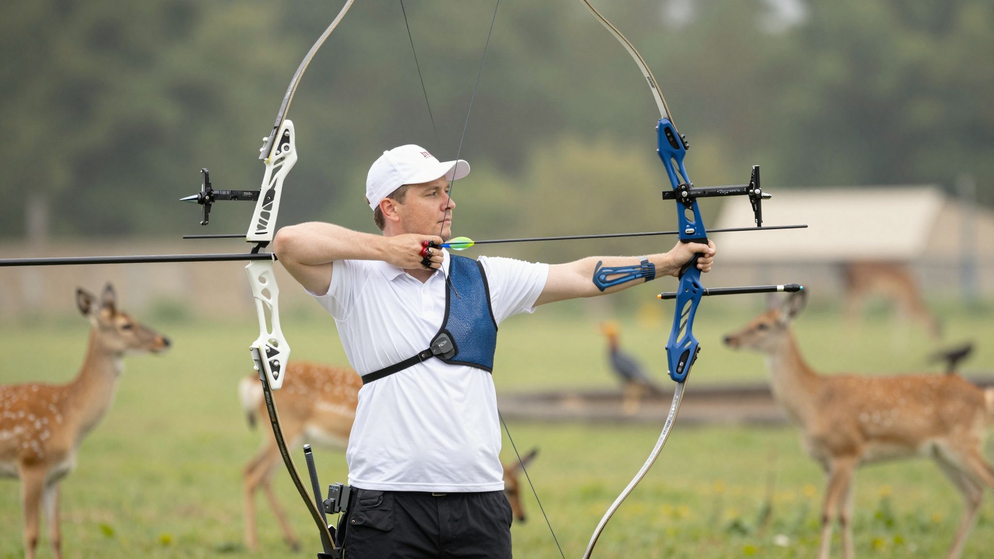 Az állatok megjelenése az íjászversenyben az ösztönök és a bátorság titkos erejét jelzi álmaidban.