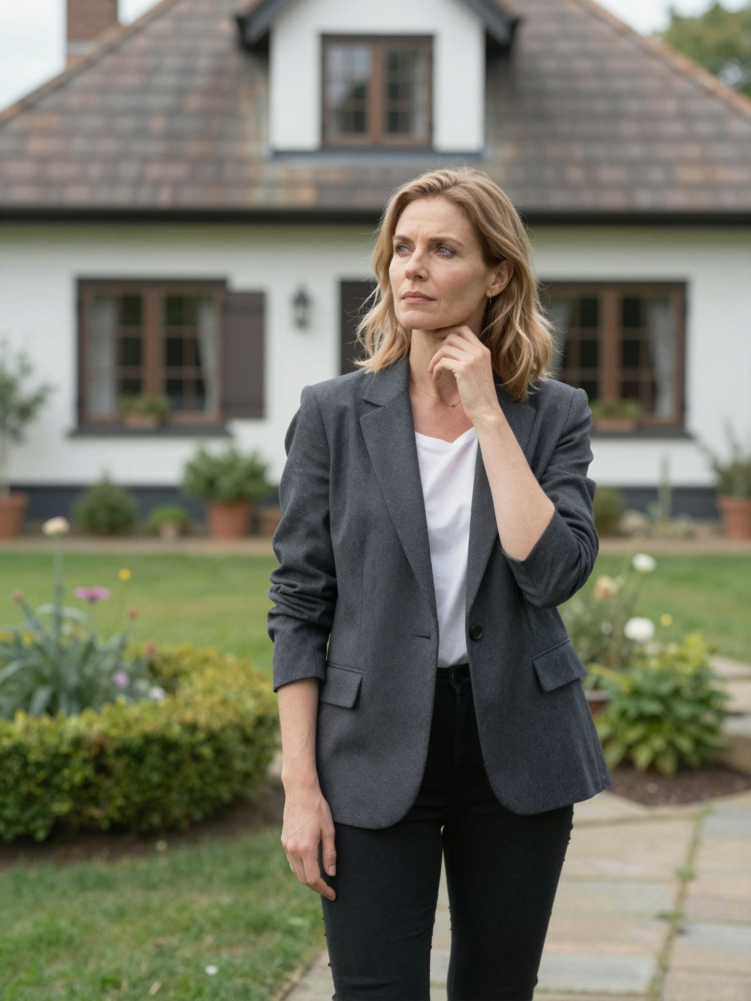 Az udvaron lévő ház álma a lélek titkos kertjébe vezet, ahol az álmodó önmaga rejtett vágyai bontakoznak ki.