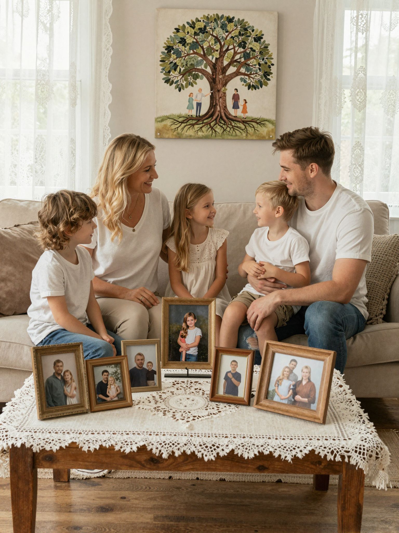 A csipke álmaiban gyökereink szőttese bontakozik ki, mely összeköt a múltunkkal és a jövőnkkel.