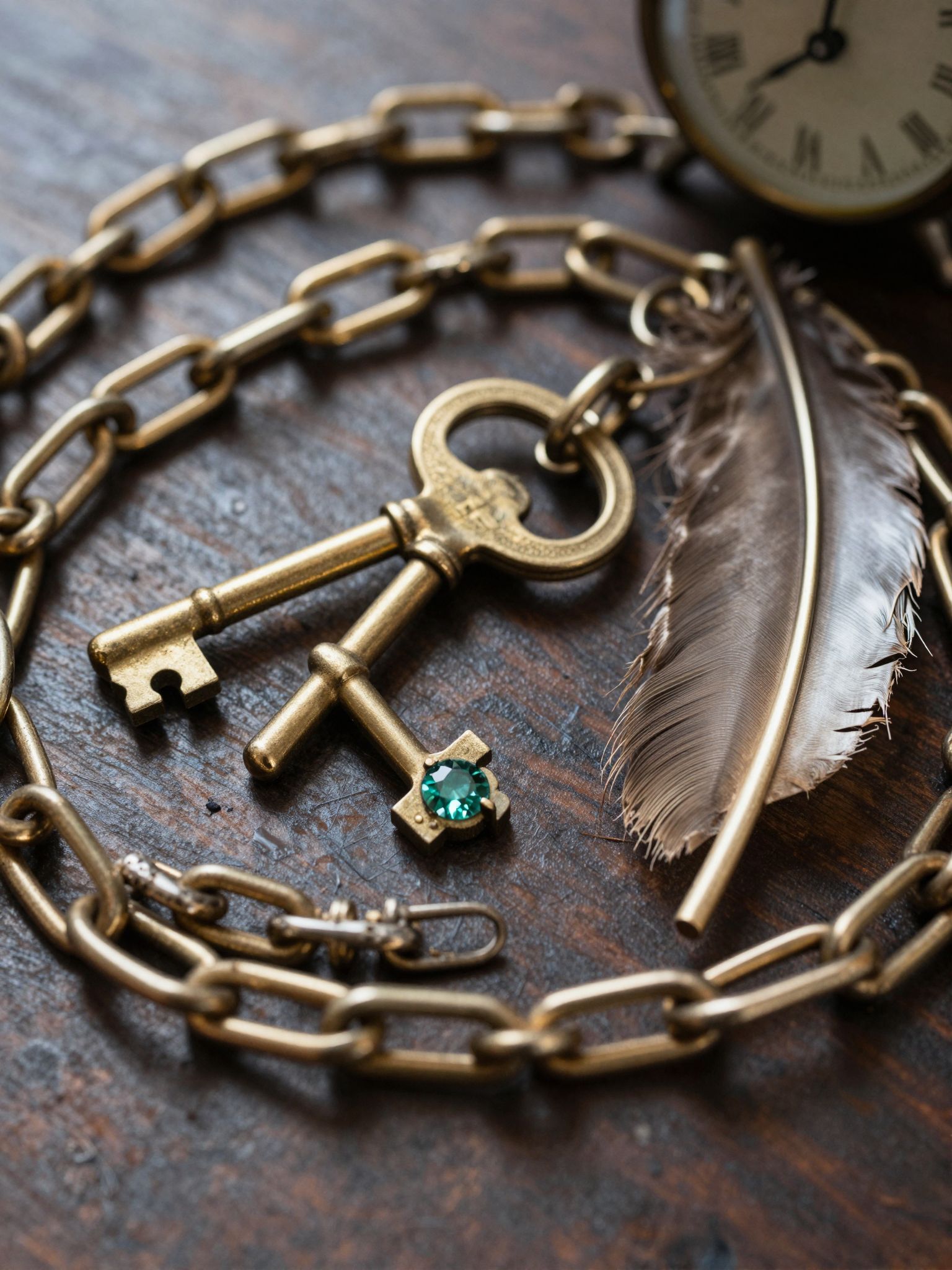 Az aranylánc mellett megjelenő szimbólumok titokzatos üzeneteket rejtenek, melyek mély érzelmi kötődésekről mesélnek álmainkban.