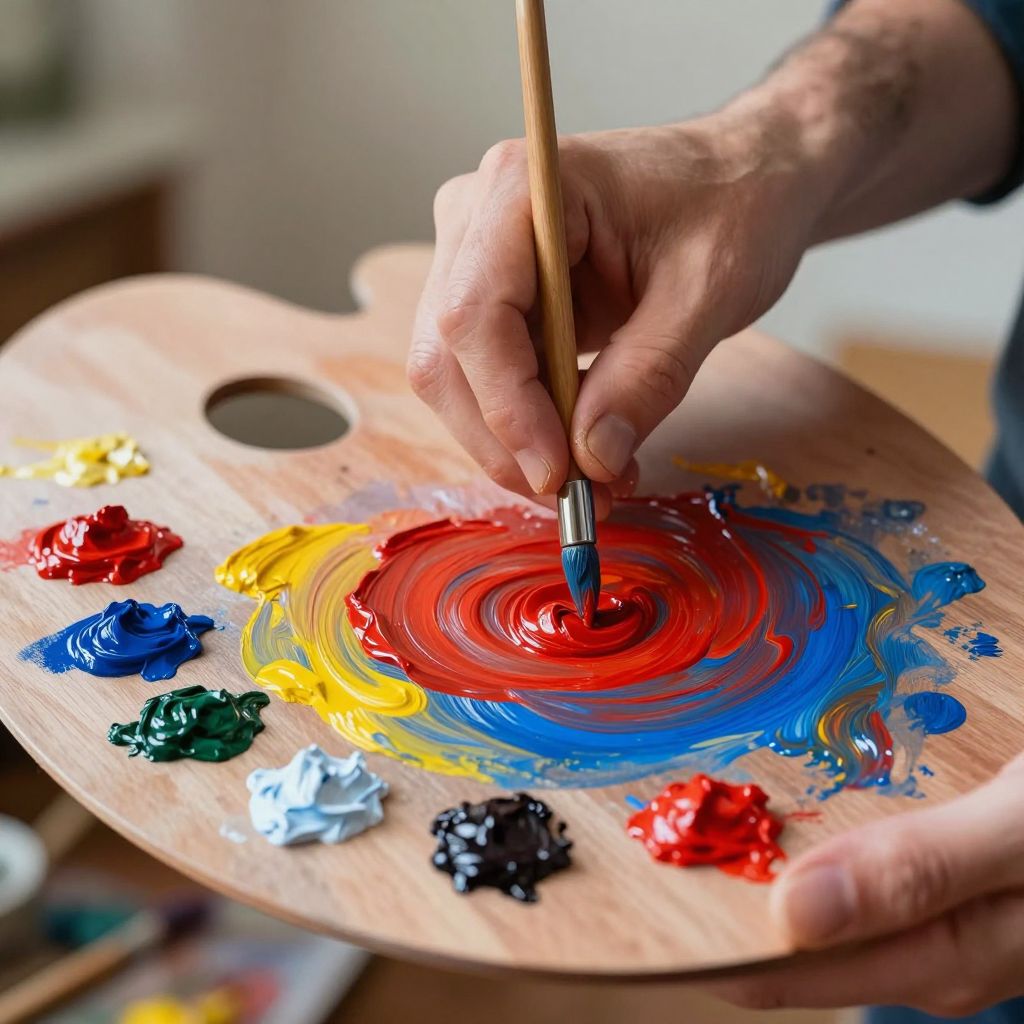 Az élénk, vibráló színek álomban életörömöt és rejtett vágyakat ébresztenek, lelki utazásra hívva.