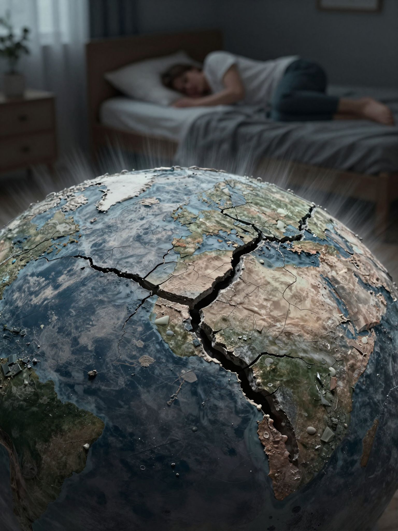 A földrengés álomban mély belső változásokat jelez, melyek megrengetik a lelked alapjait, új utakat nyitva.