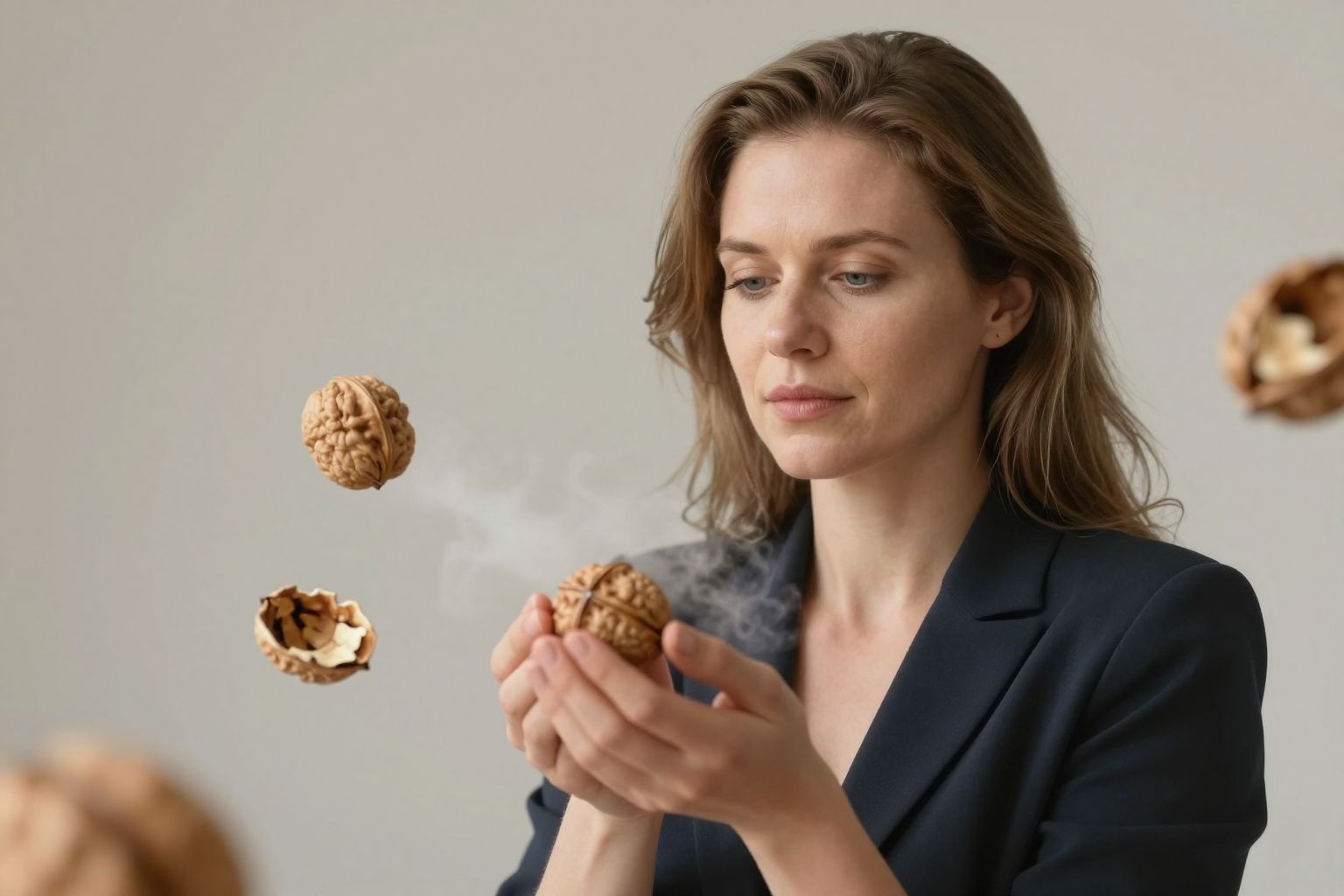 A dió álomban gyakran a rejtett bölcsességet és a lelki ajtók titkos nyitását szimbolizálja.