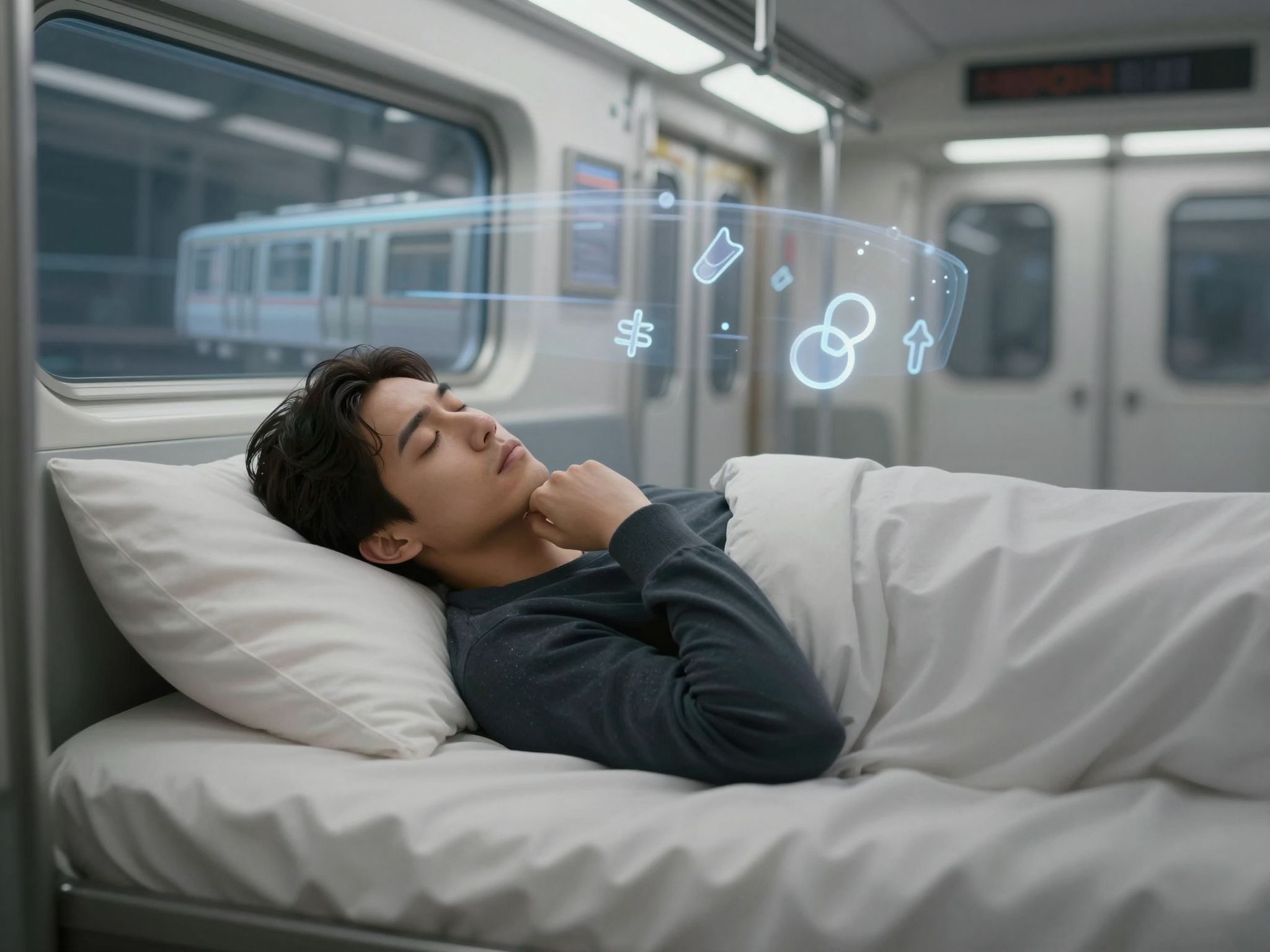 Álmaink titokzatos metróalagútjai vezetnek mély, rejtett vágyainkhoz, ahol lelkünk útja kezdődik és válaszokra lel.