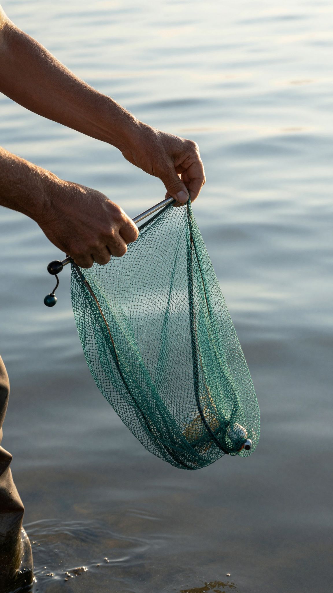 A kézivel halászni álomban az elveszett lehetőségek után kutató lélek ősi vágyát szimbolizálja.
